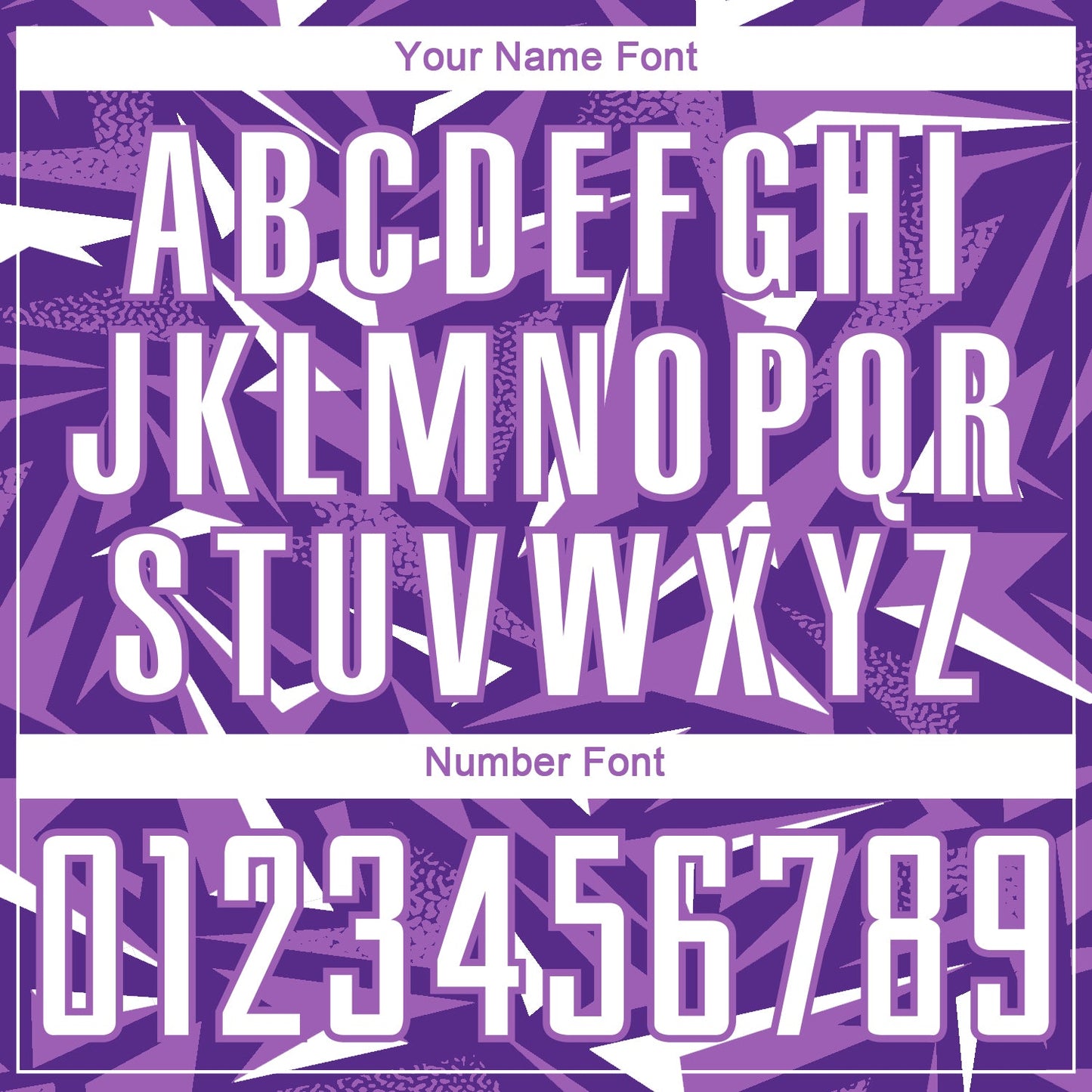 Custom Purple White-Medium Purple Cyber Mecha E-sport Geometric Shards Spike Sublimation Soccer Uniform Jersey