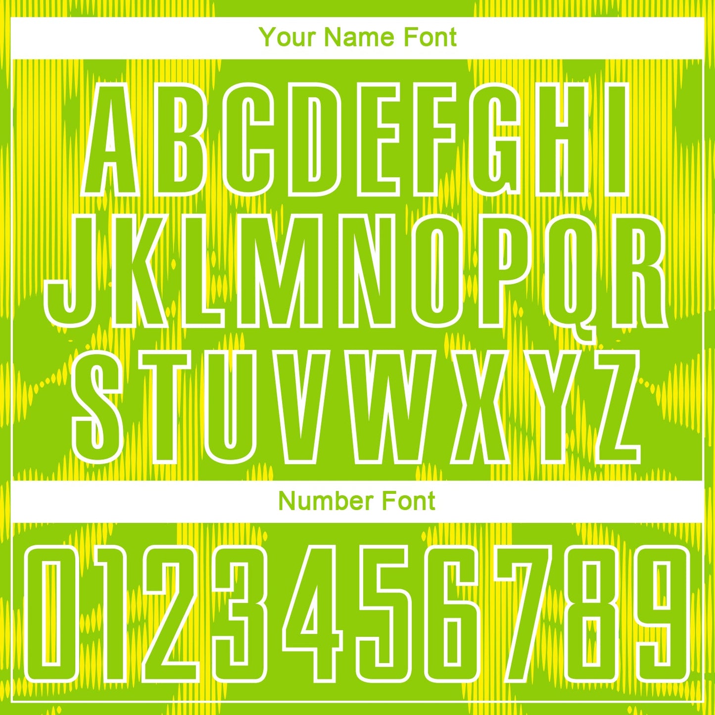 Custom Neon Green Light Yellow-White Brasil Digital Lines Sublimation Soccer Uniform Jersey