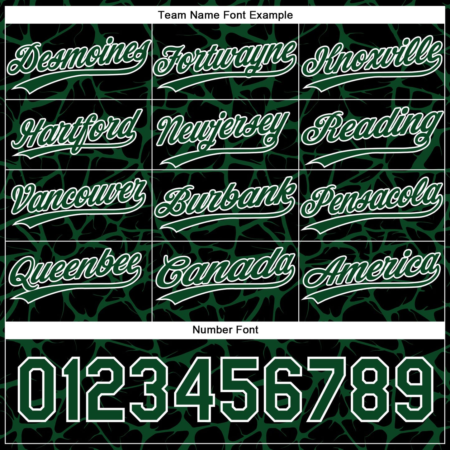 Custom Black Green-White Abstract Network Crackle Two-Button Unisex Softball Jersey