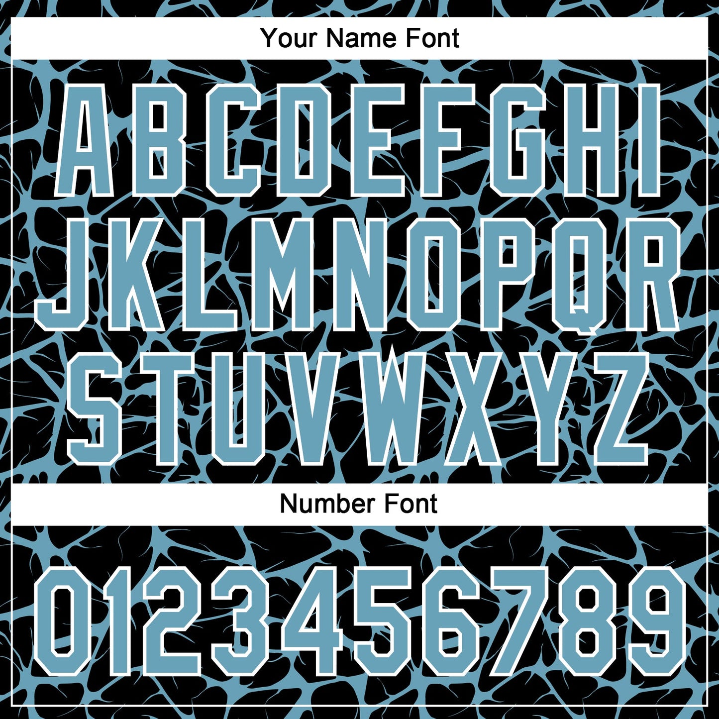 Custom Black Shadow Blue-White Abstract Network Crackle Two-Button Unisex Softball Jersey