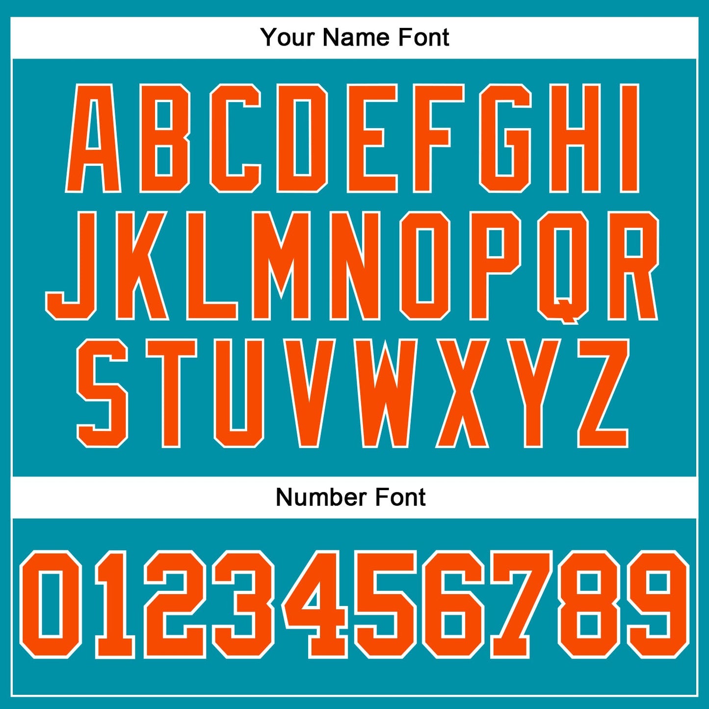 Custom Teal White Pinstripe Orange Authentic Basketball Jersey