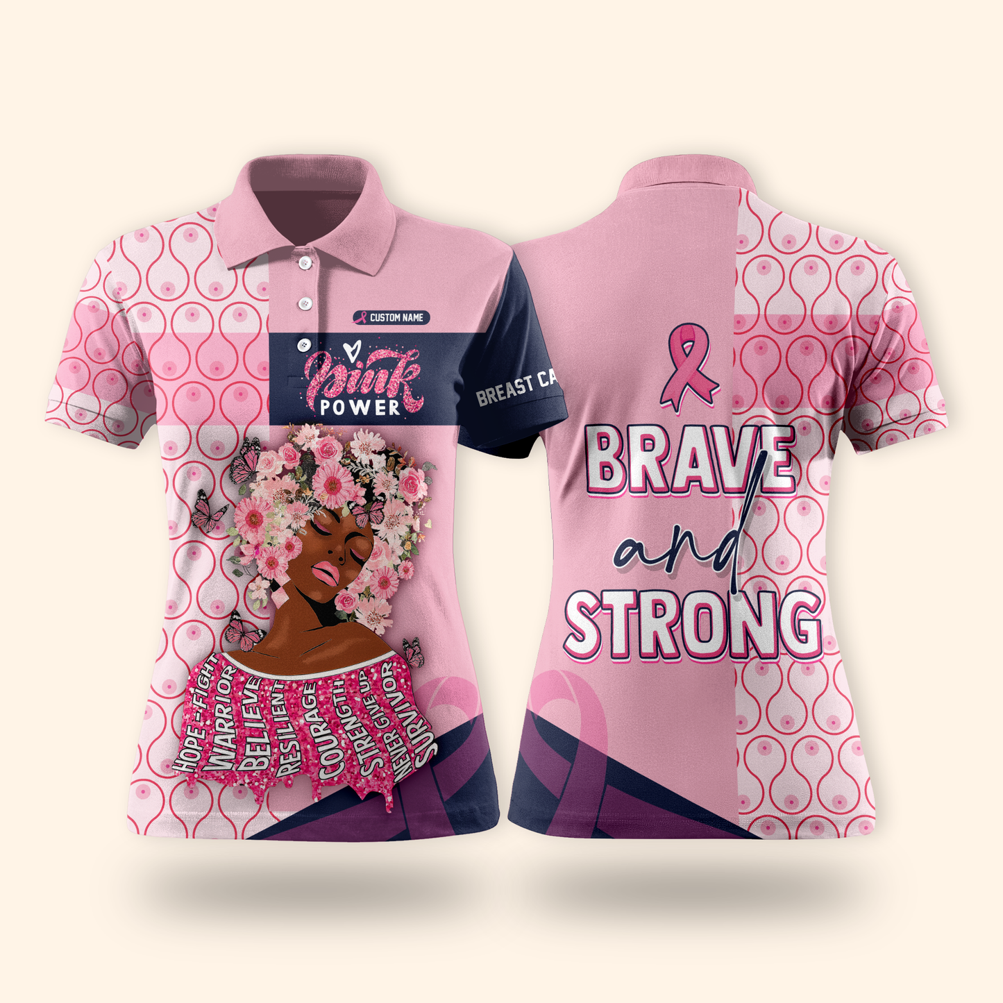 Inspirational Words Breast Cancer Survivor - Breast Cancer Awareness shirt