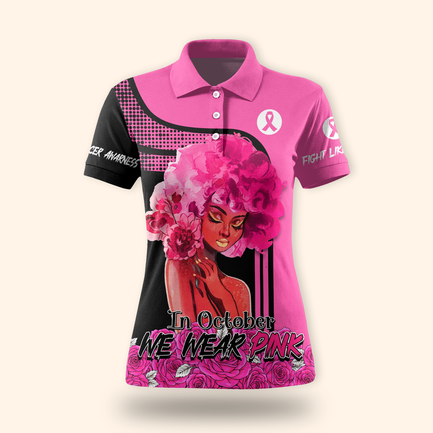 Breast Cancer Awareness Black Woman