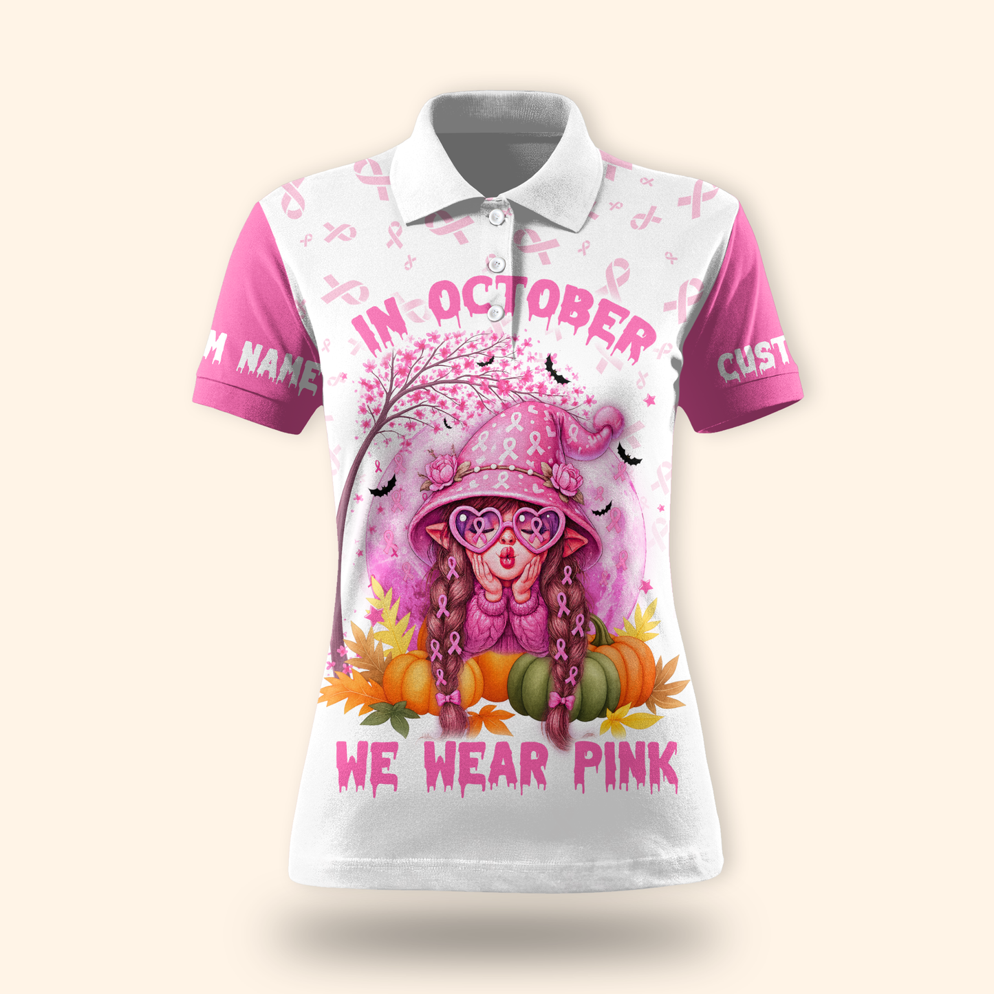 Personalized Breast Cancer Awareness Shirt, Custom Choo
