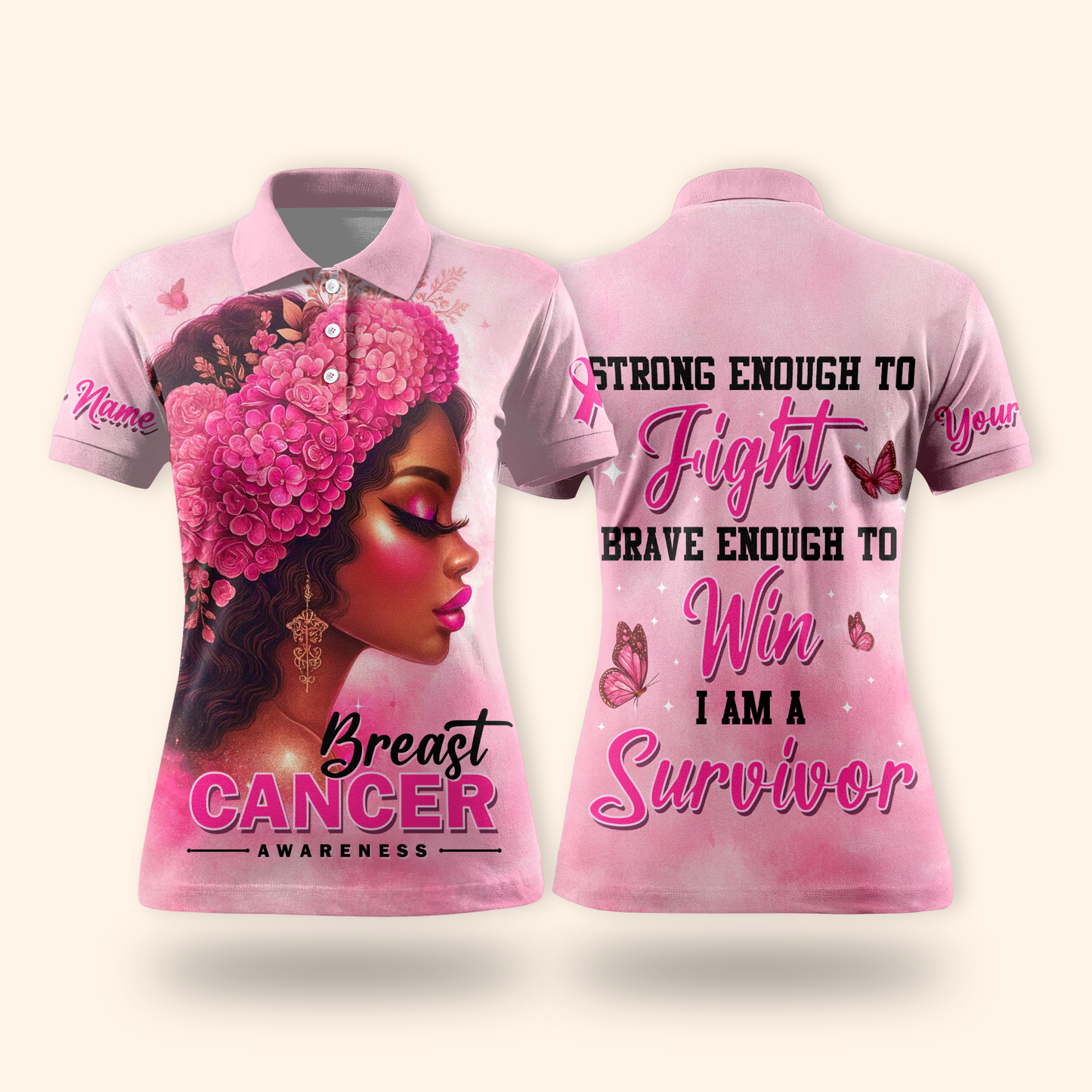 Personalized I Am A Suvivor, Custom Choo
