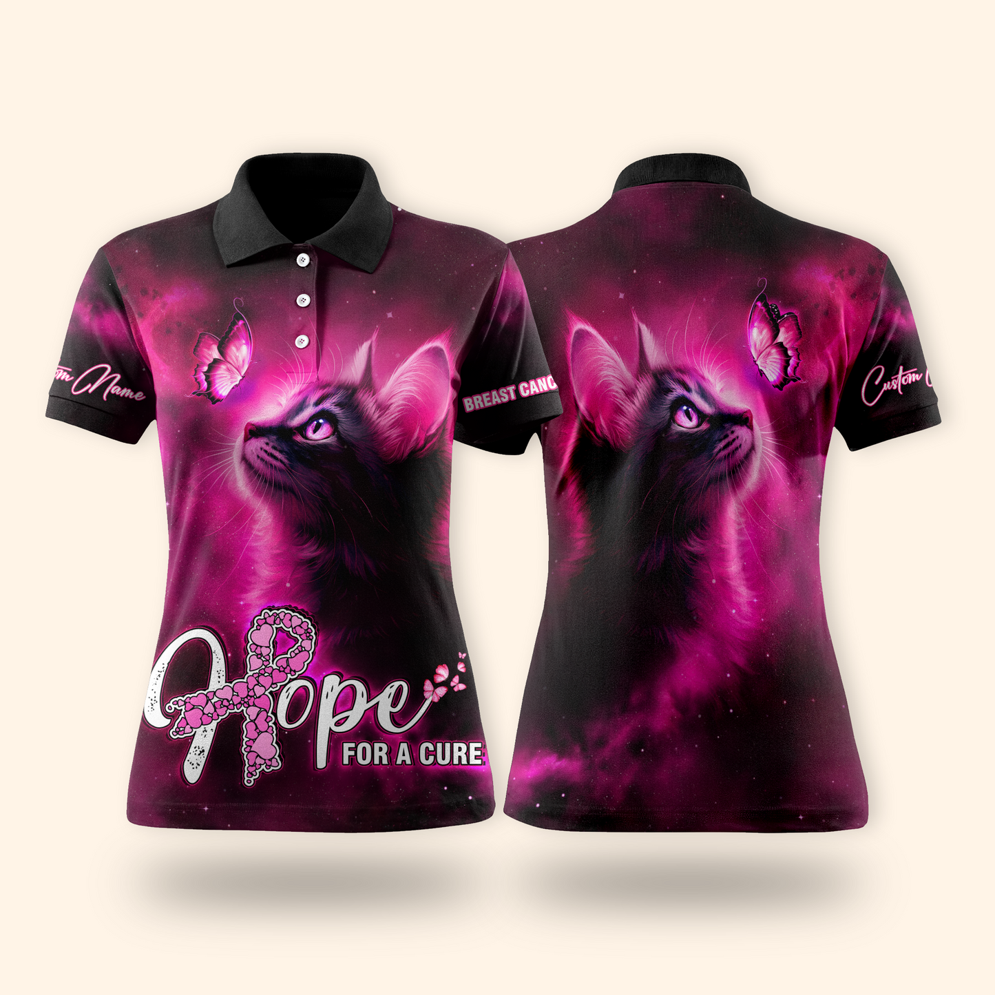 Hope For Cure - Breast Cancer Awareness Shirt