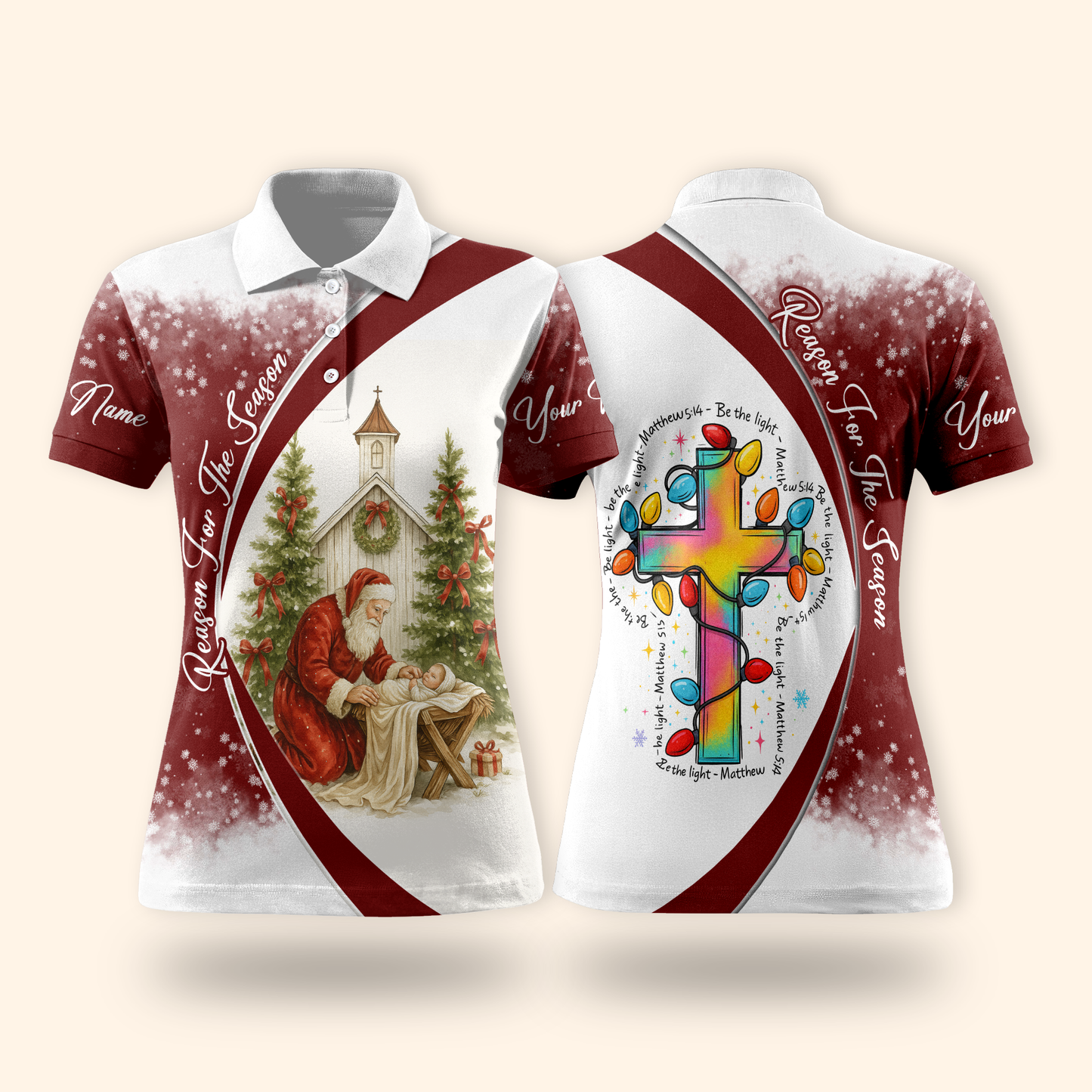 Jesus Is the Reason for the Season Hoodie – Christian Christmas Zip Up