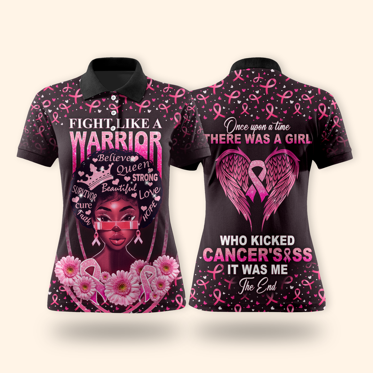 Fight Like A Warrior - Breast Cancer Awareness Shirt