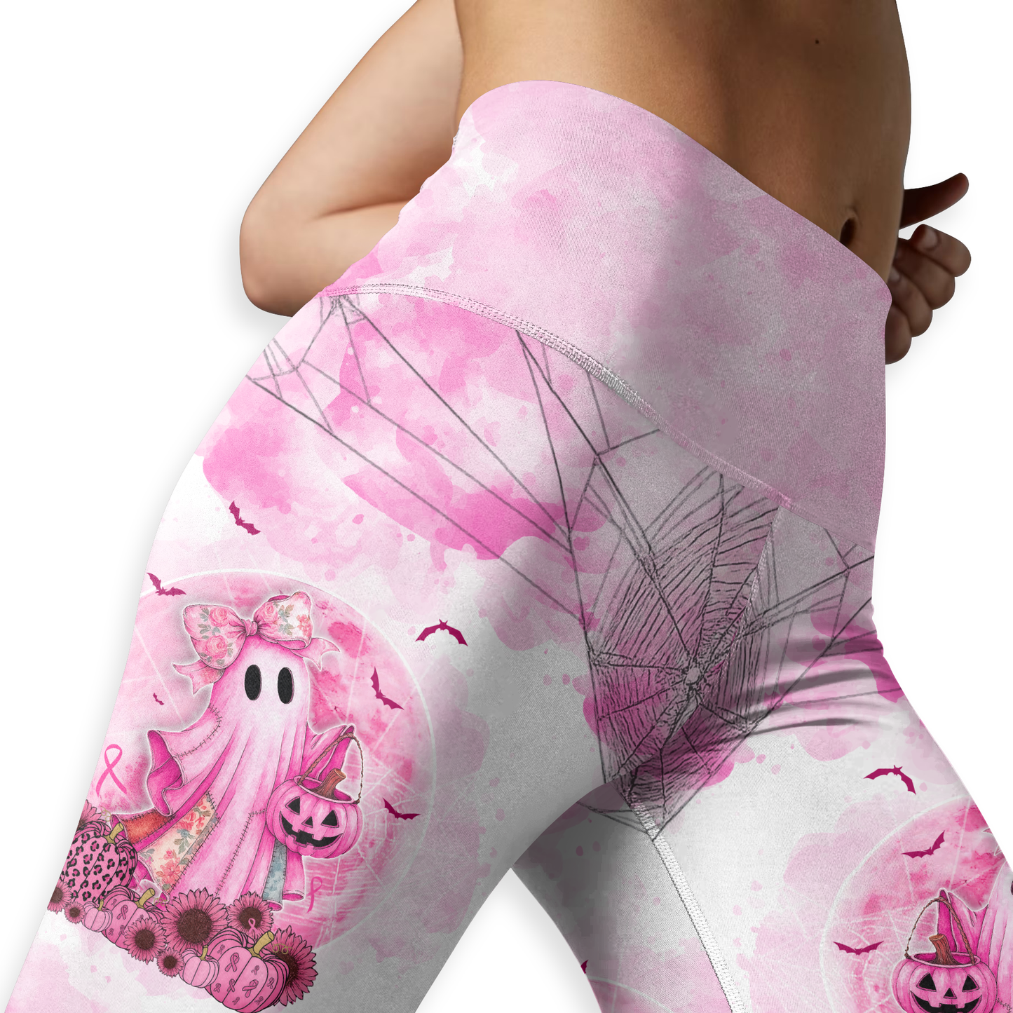 In October We Wear Pink - Combo Legging Tanktop Breast Cancer Awareness