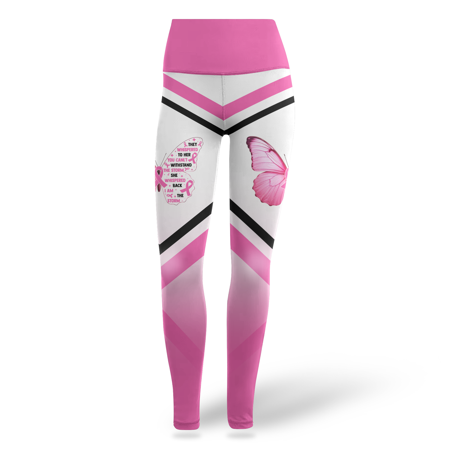 I'm Back The Storm - Combo Legging Breast Cancer Awareness