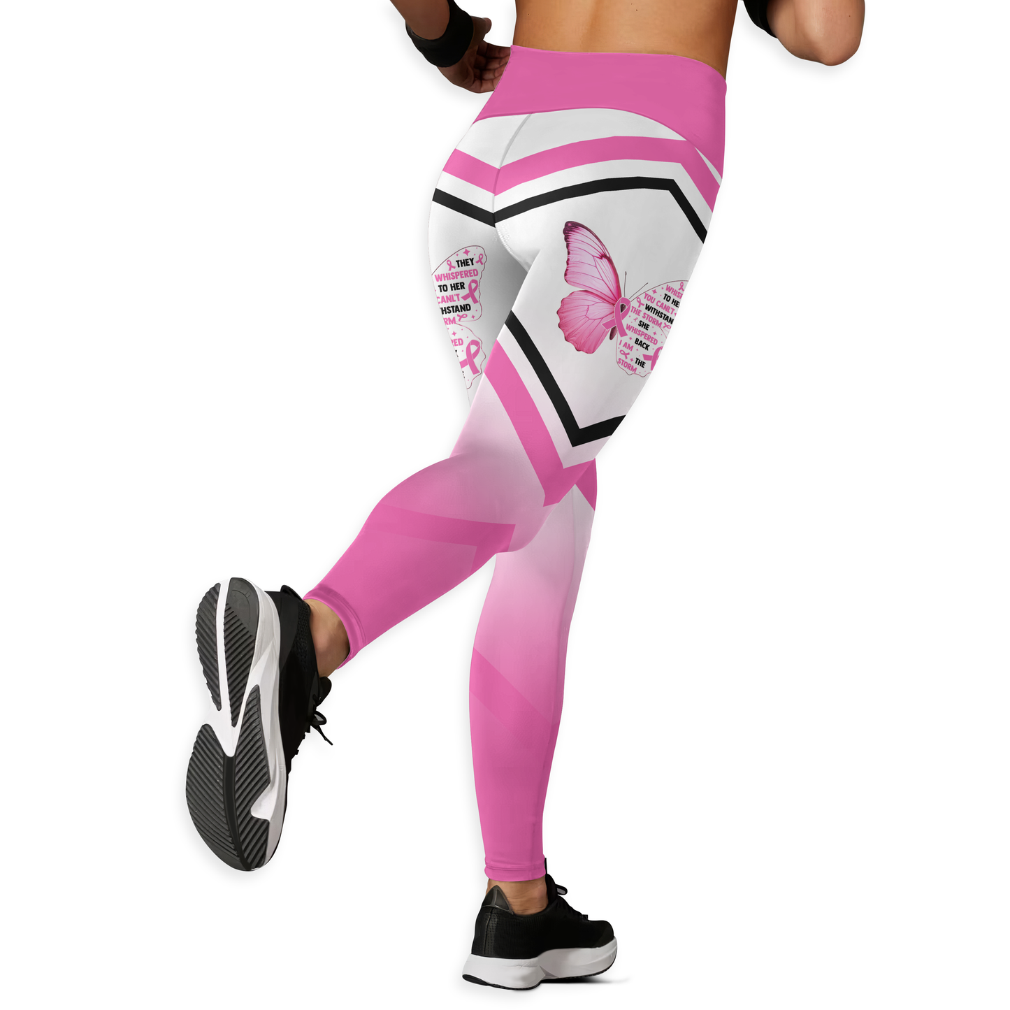 I'm Back The Storm - Combo Legging Breast Cancer Awareness