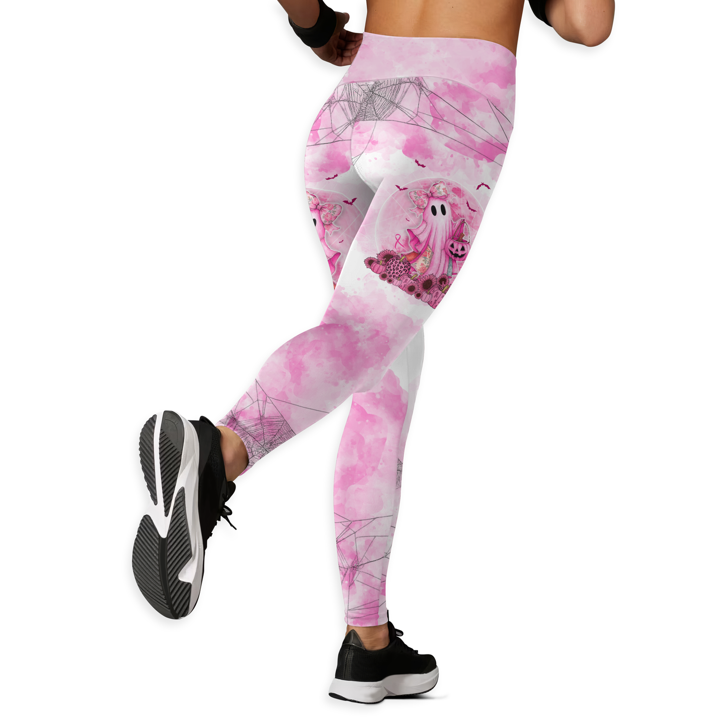 In October We Wear Pink - Combo Legging Tanktop Breast Cancer Awareness