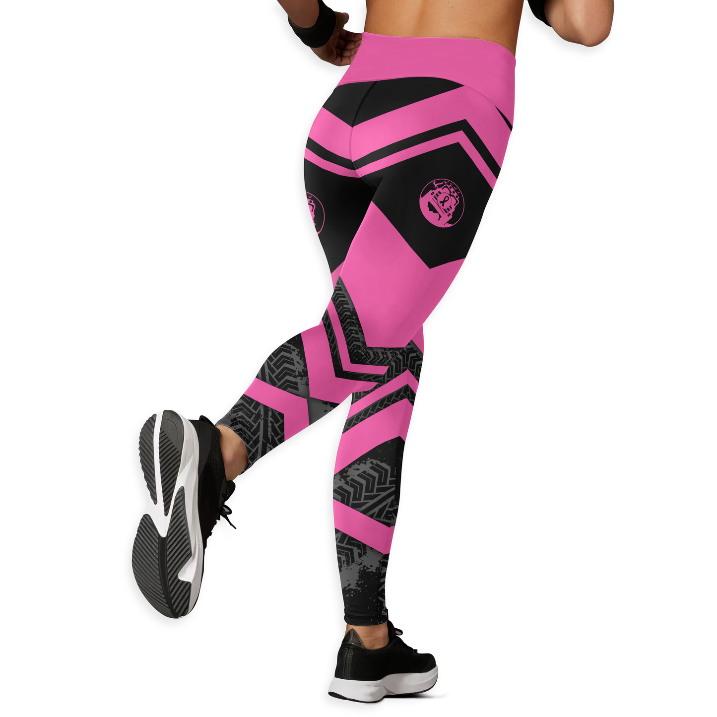 Save The Headlights - Combo Legging Breast Cancer Awareness, Custom Choo