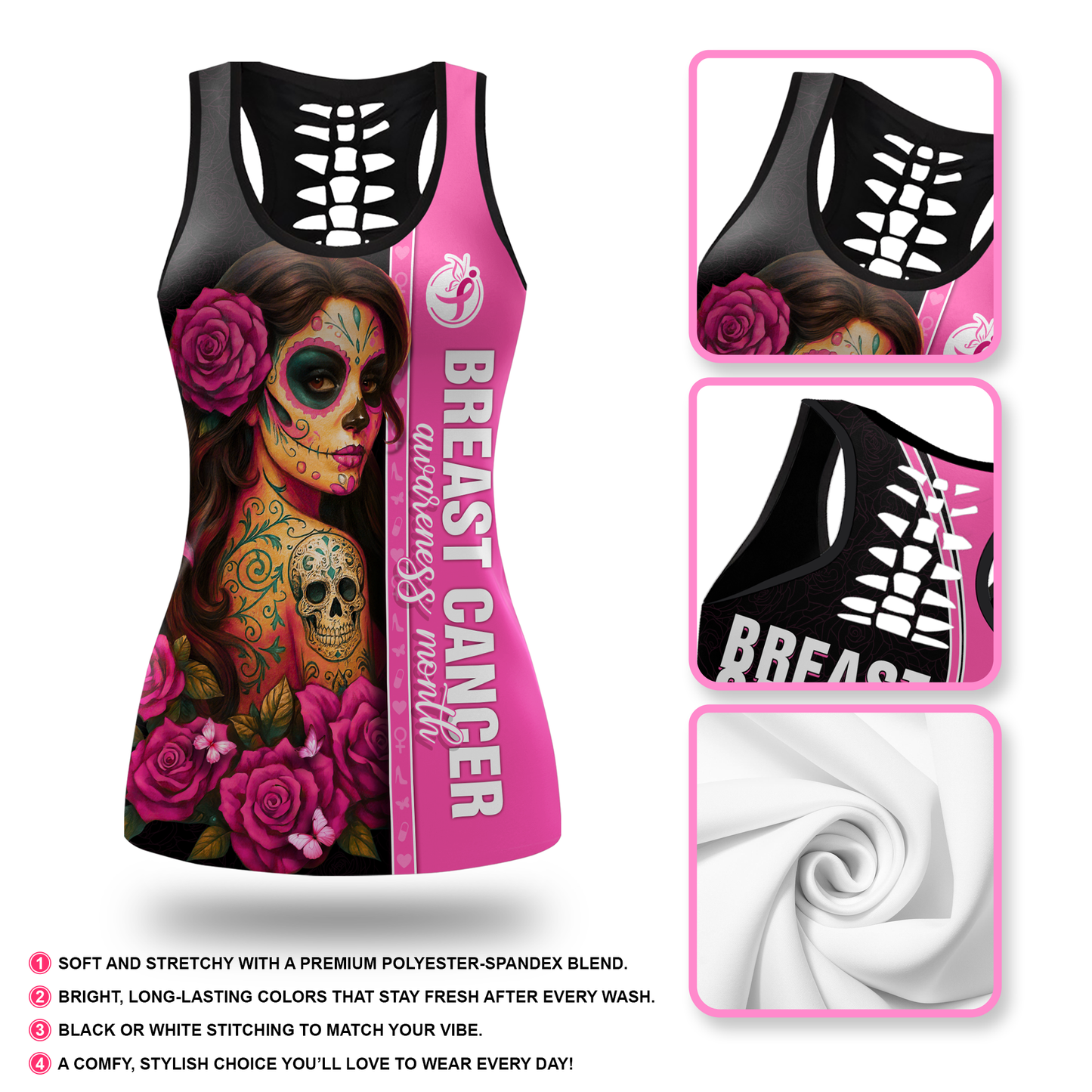 Breast Cancer Awareness Month - Combo Legging Breast Cancer Awareness, Custom Choo
