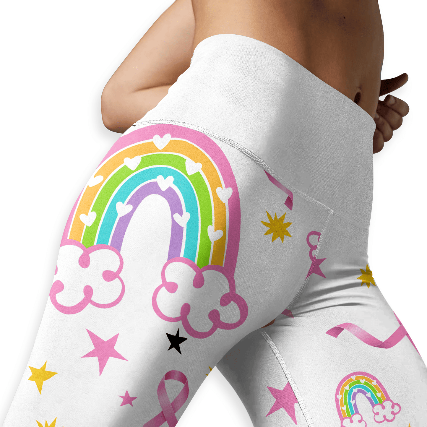 Dear Cancer, You Pick The Wrong Bitch - Combo Legging Breast Cancer Awareness