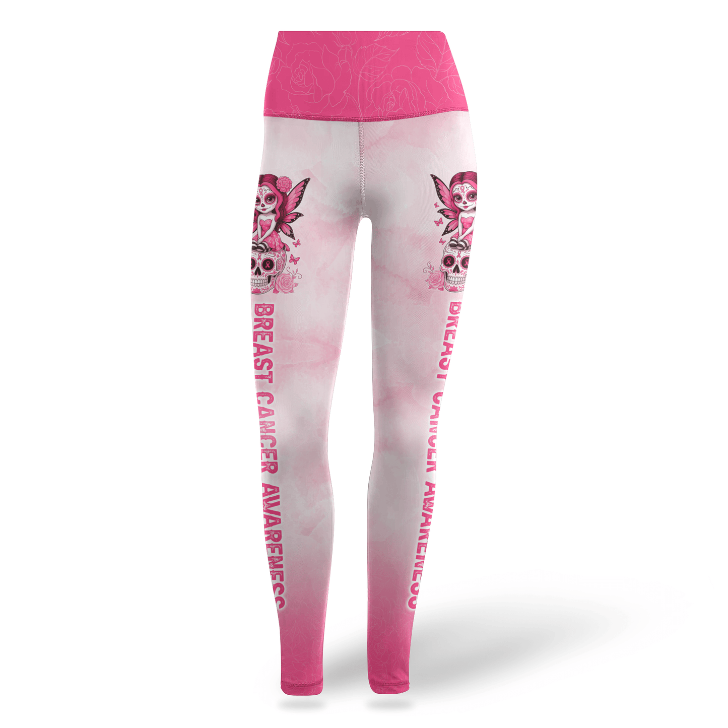 Fight Like A Warrior - Combo Legging Breast Cancer Awareness