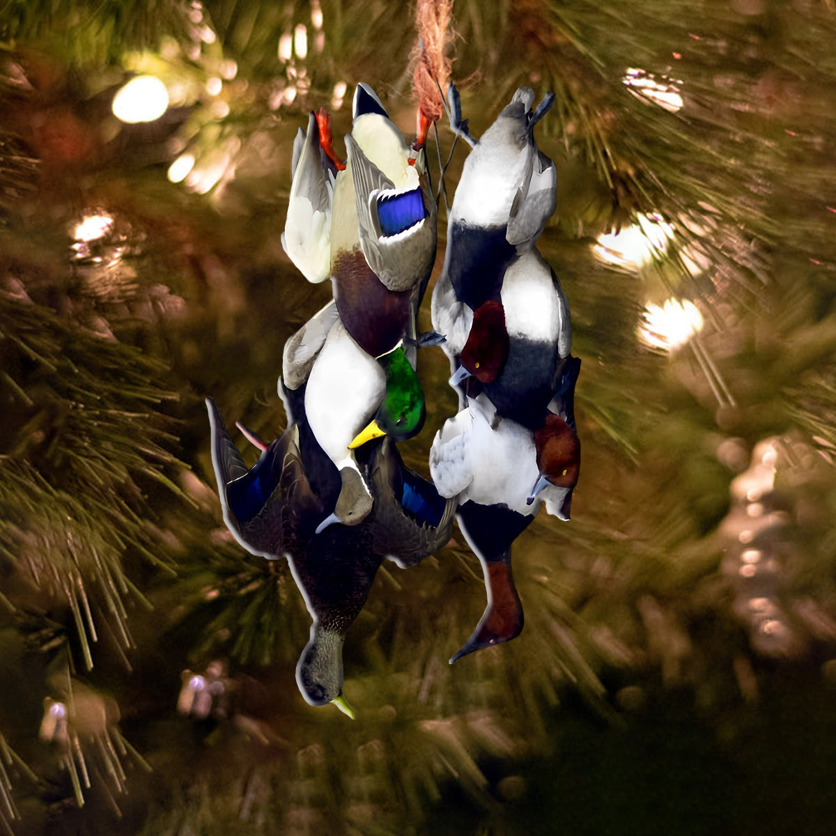 Bestchoo Acrylic Ornament Hanging Duck