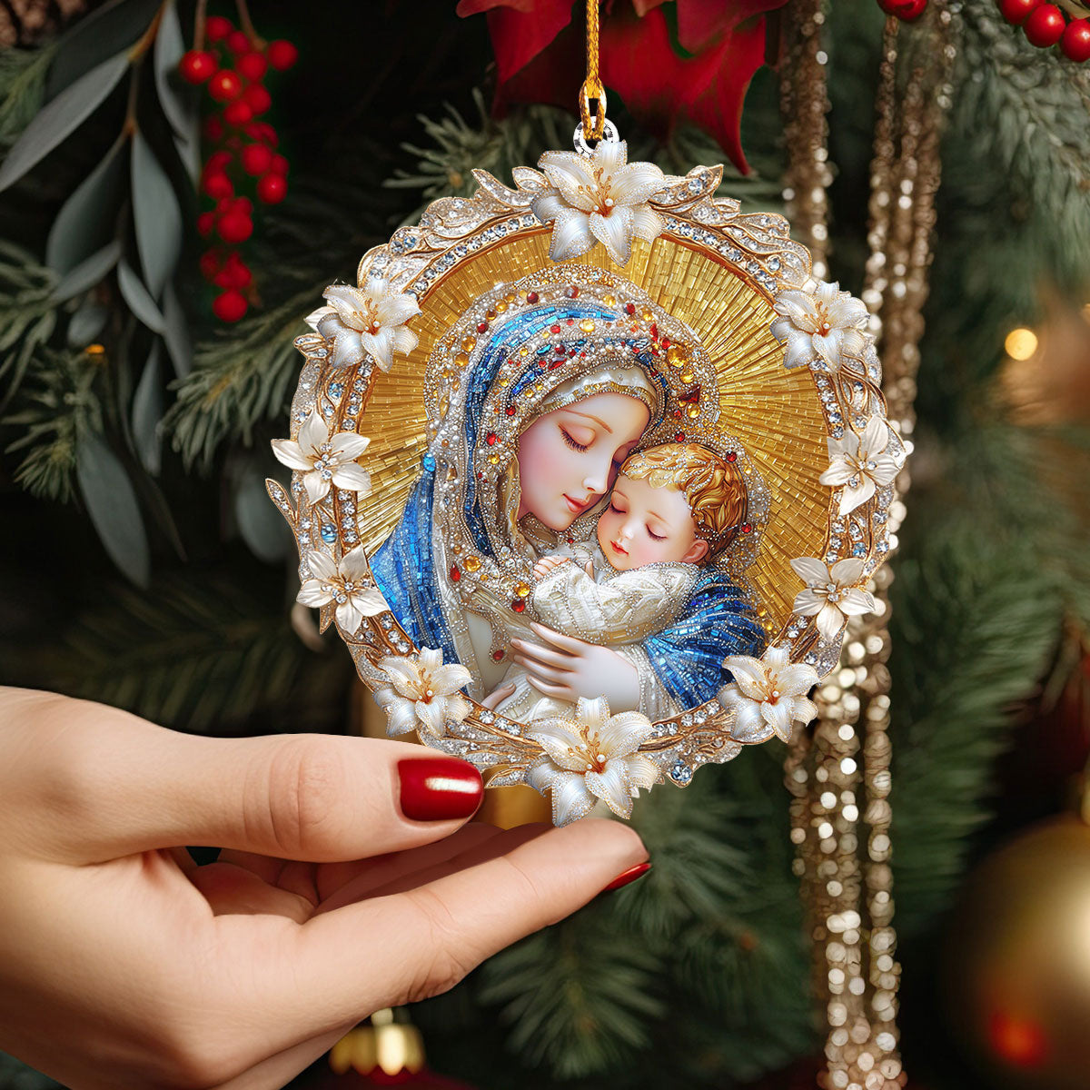 Bestchoo 2D Acrylic Ornament - Holy Embrace