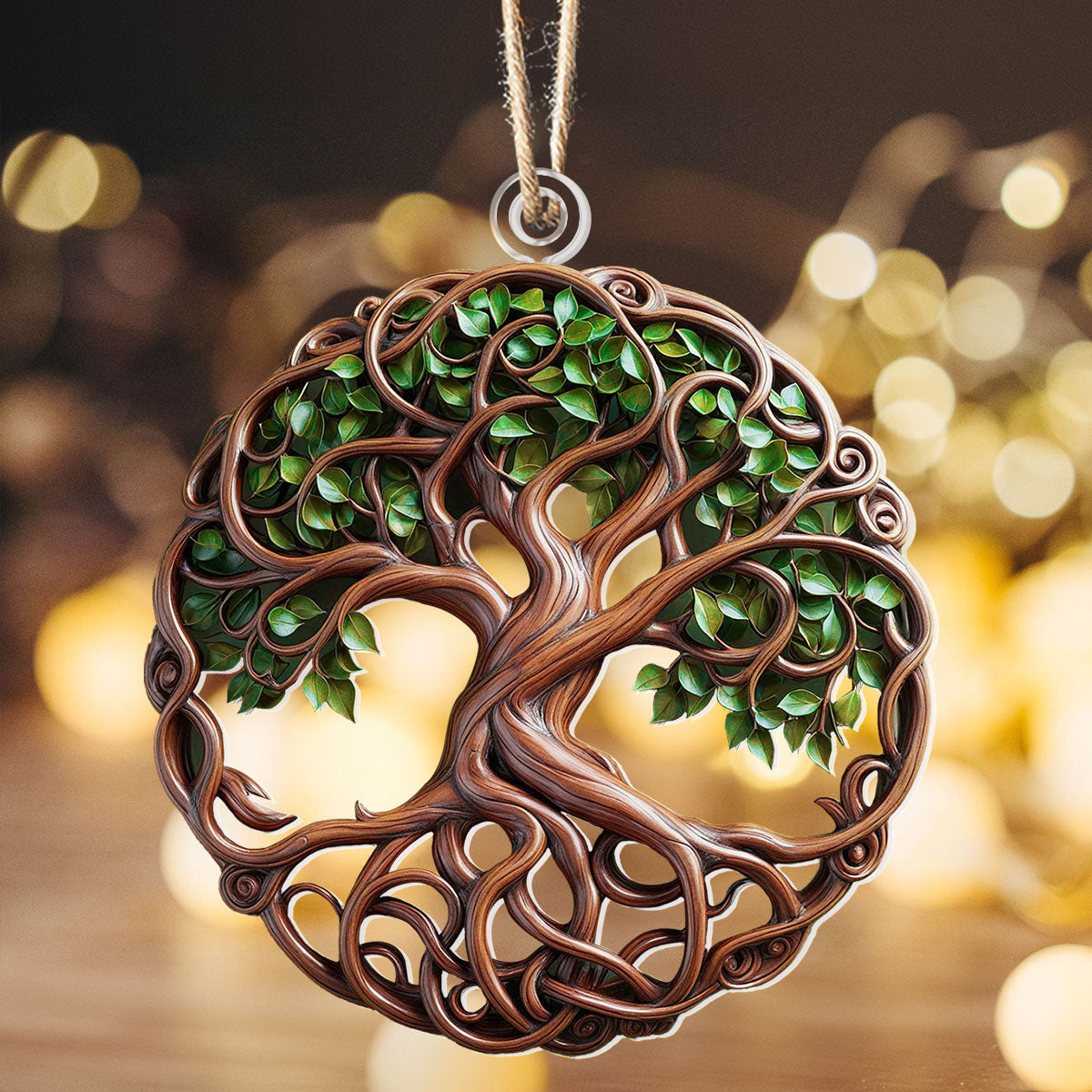Bestchoo 2D Acrylic Ornament Evergreen Spirit