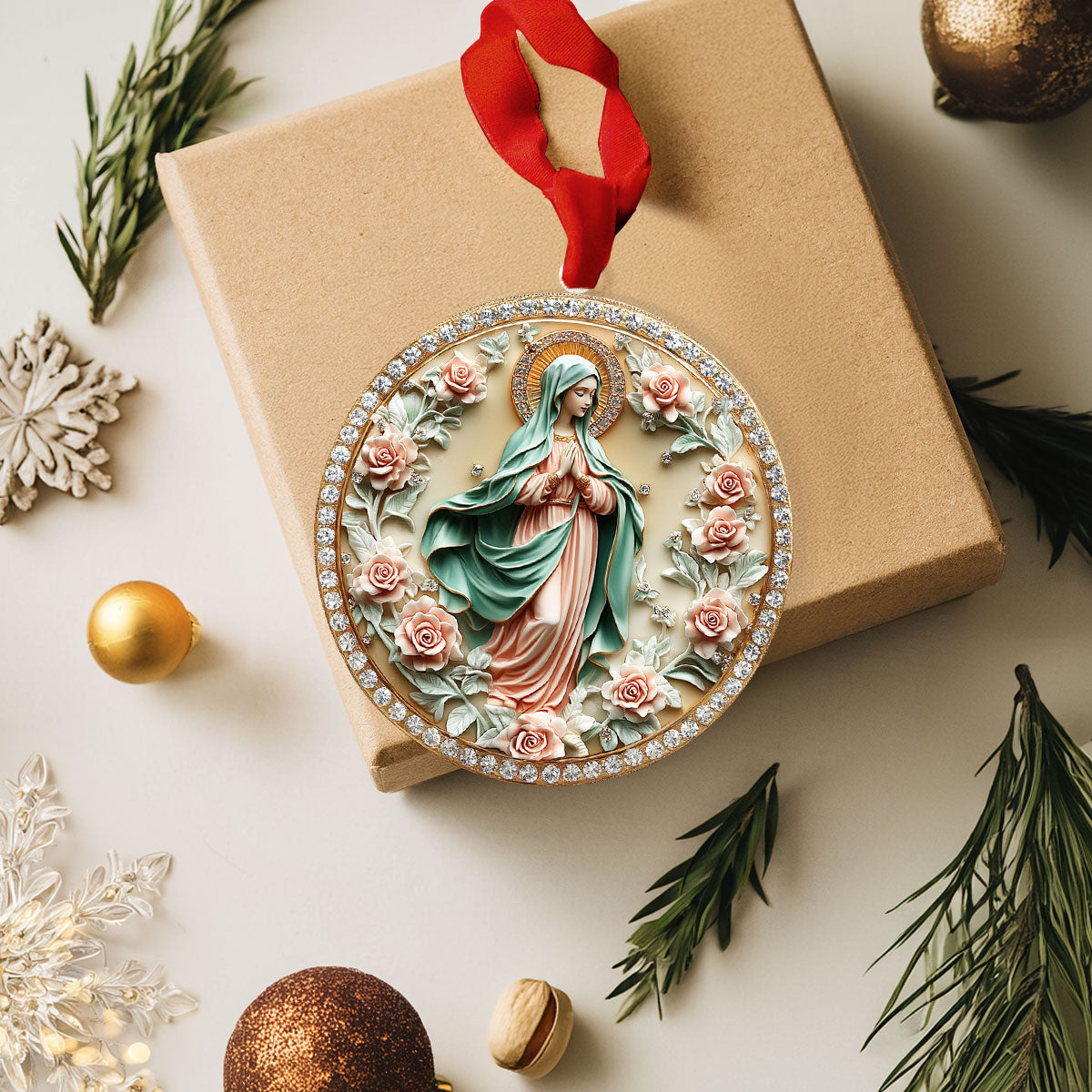 Bestchoo 2D Acrylic Ornament - Garden of Grace