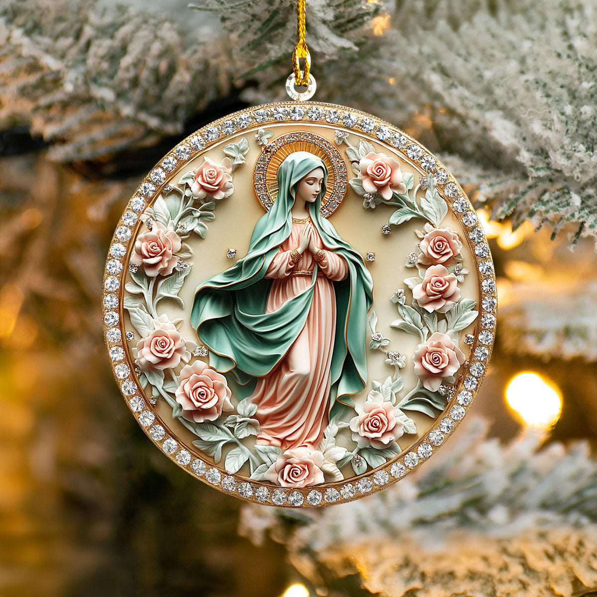 Bestchoo 2D Acrylic Ornament - Garden of Grace