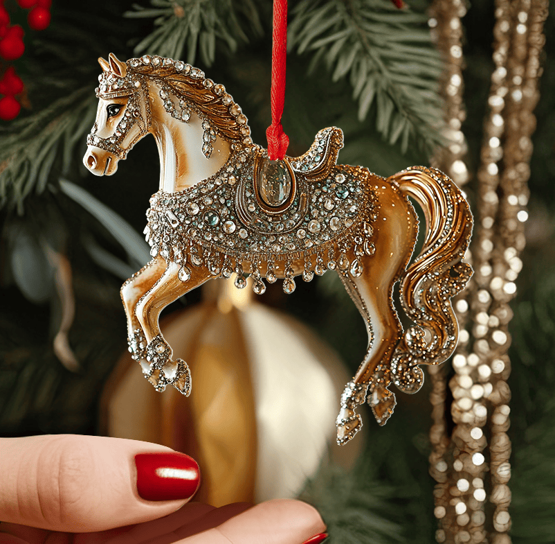 Bestchoo 2D Acrylic Ornament - Sparkling Stallion