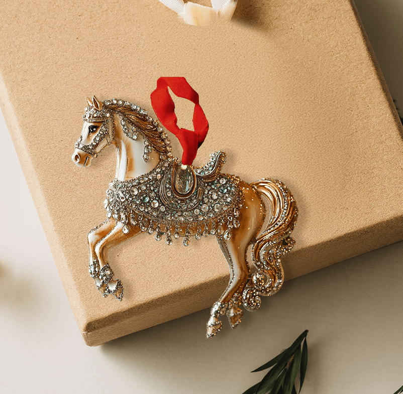 Bestchoo 2D Acrylic Ornament - Sparkling Stallion