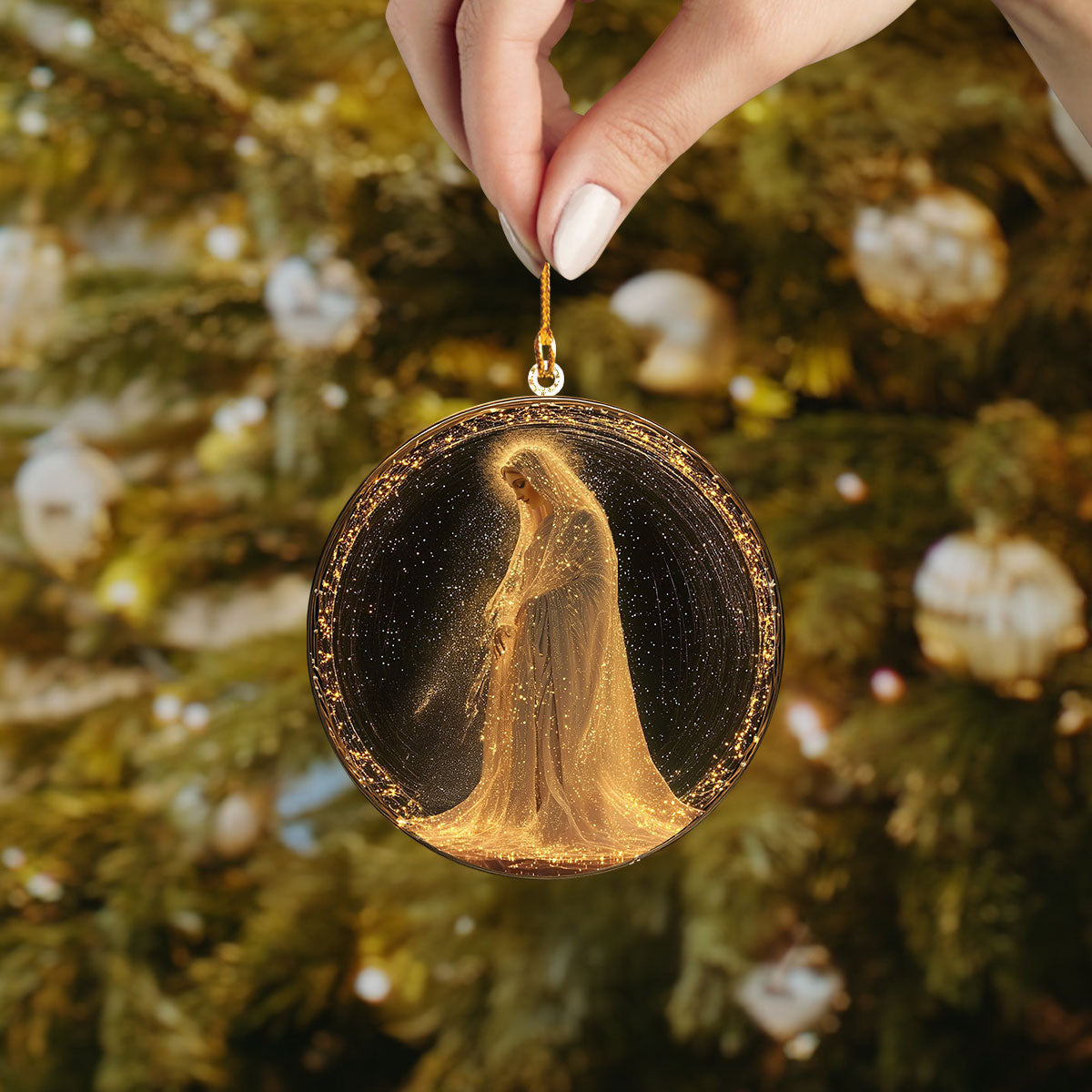 Bestchoo 2D Acrylic Ornament - Mary’s Gift of Life