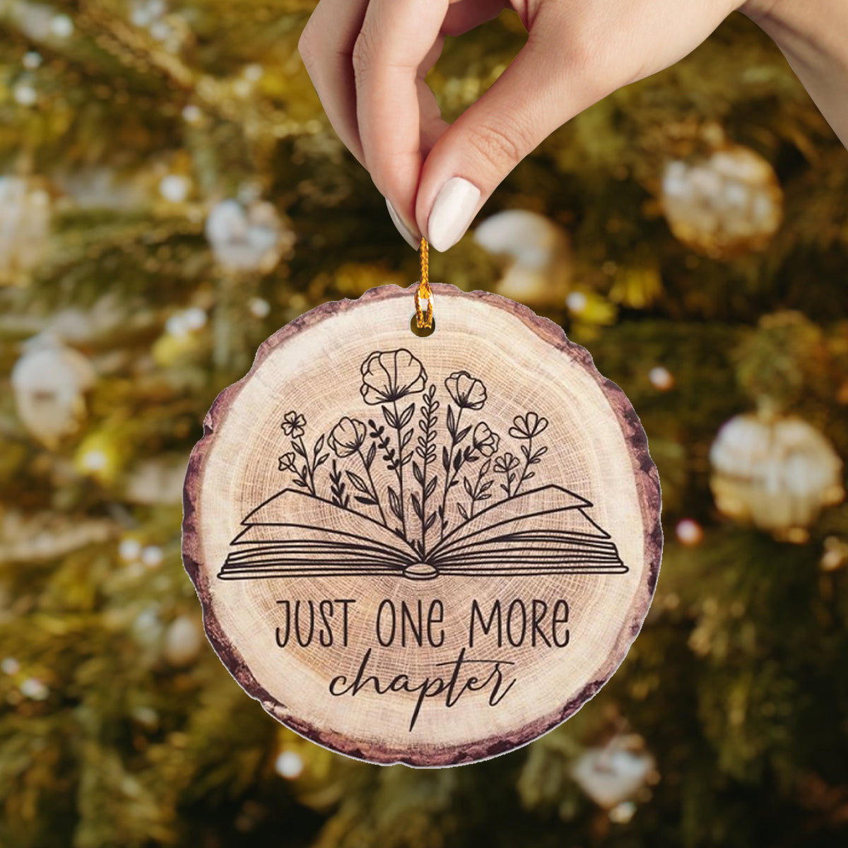 Bestchoo 2D Acrylic Ornament - Just One More Chapter