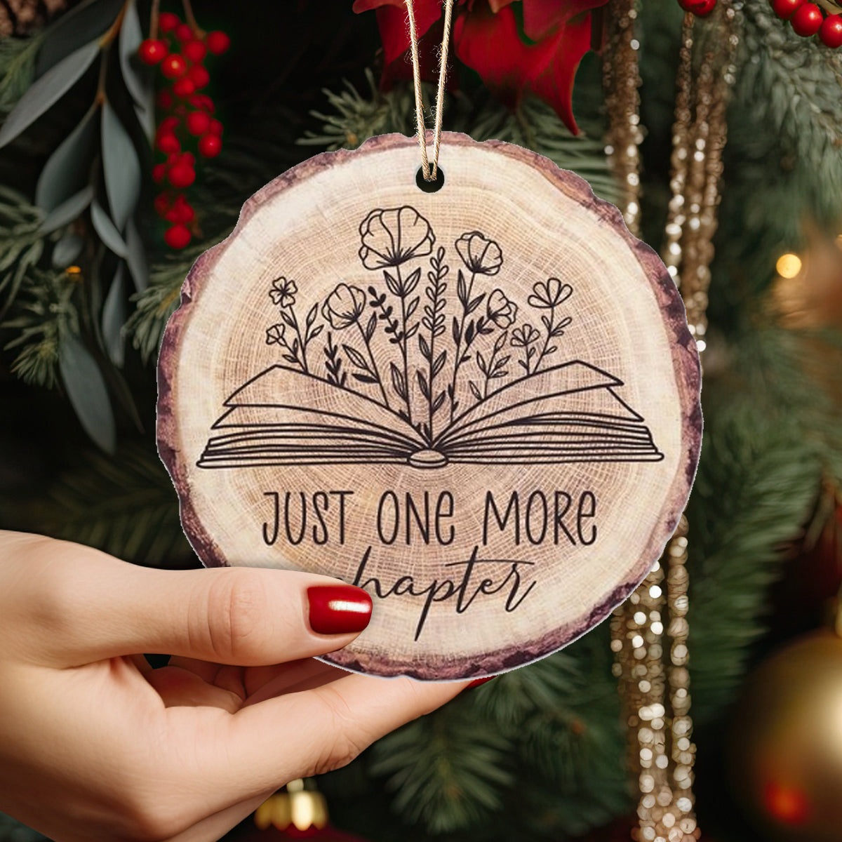 Bestchoo 2D Acrylic Ornament - Just One More Chapter
