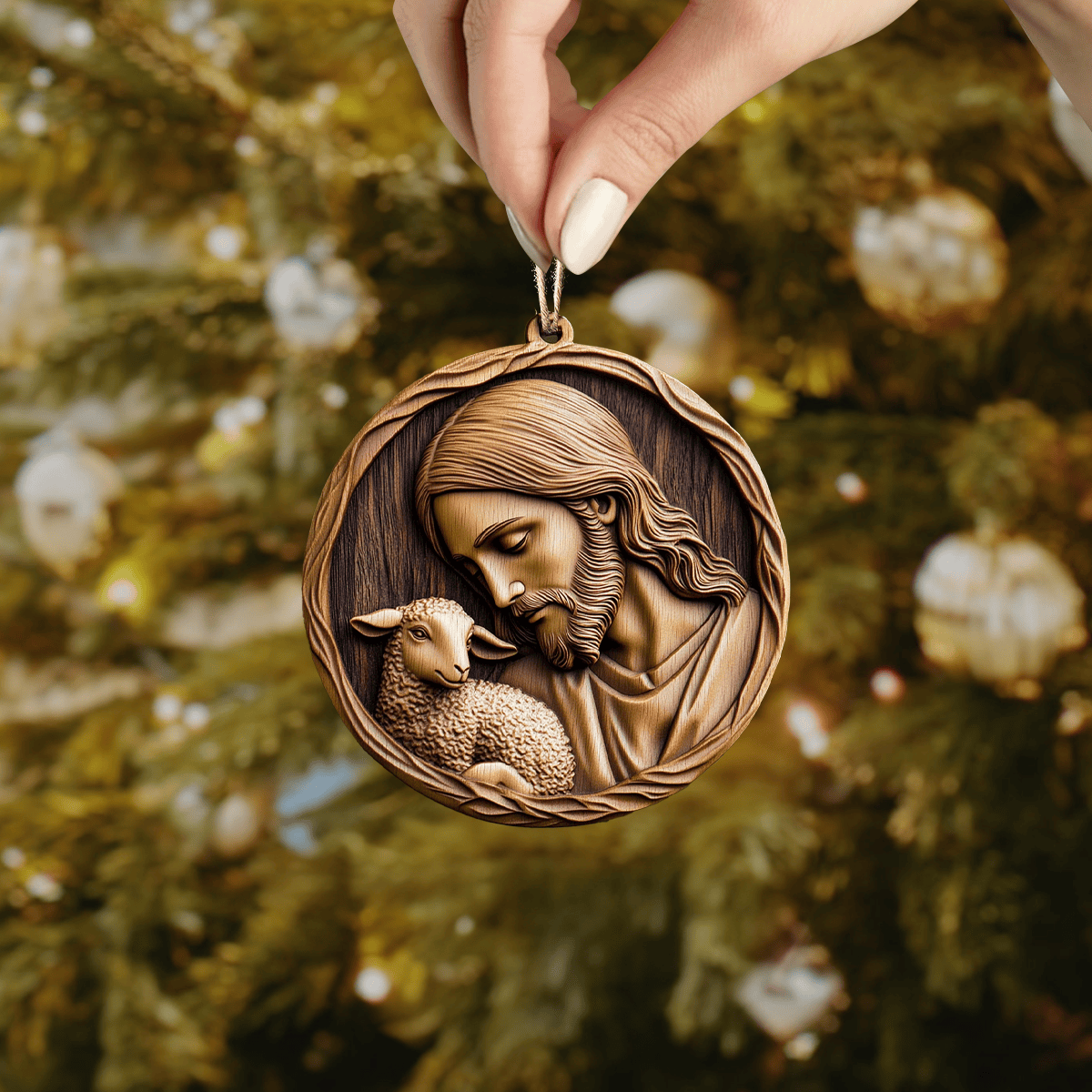 Bestchoo 2D Acrylic Ornament God And Lamp