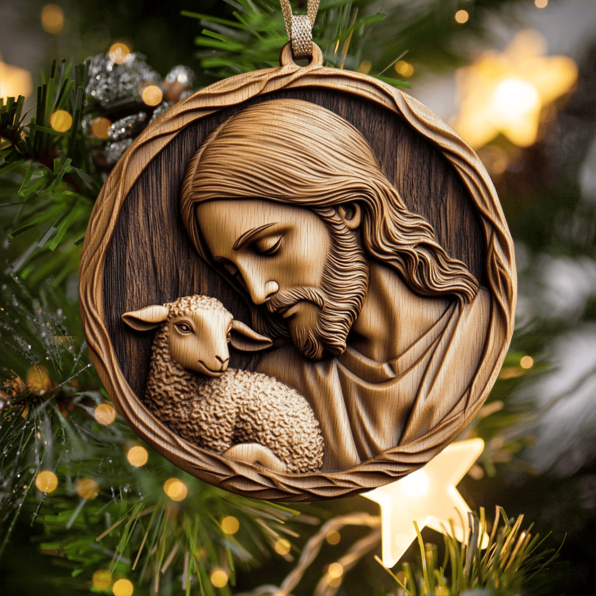Bestchoo 2D Acrylic Ornament God And Lamp