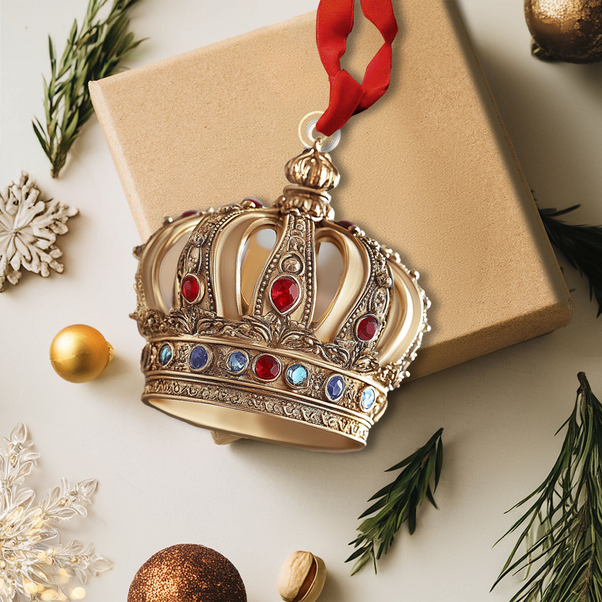 Bestchoo 2D Acrylic Ornament - Savior's Crown