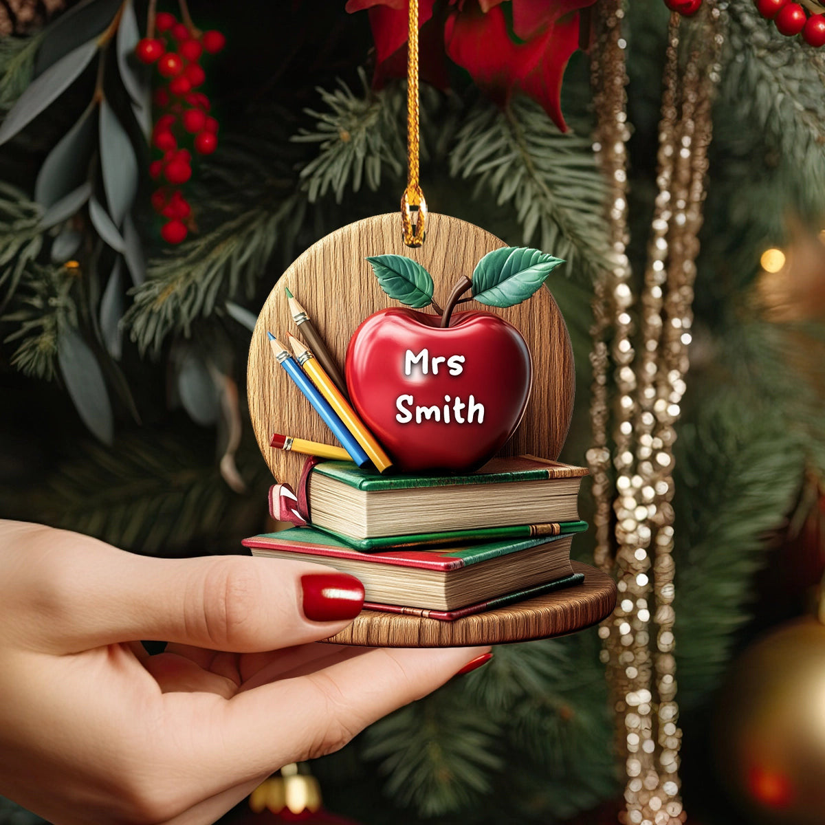 Bestchoo 2D Acrylic Ornament The Apple Of Knowledge