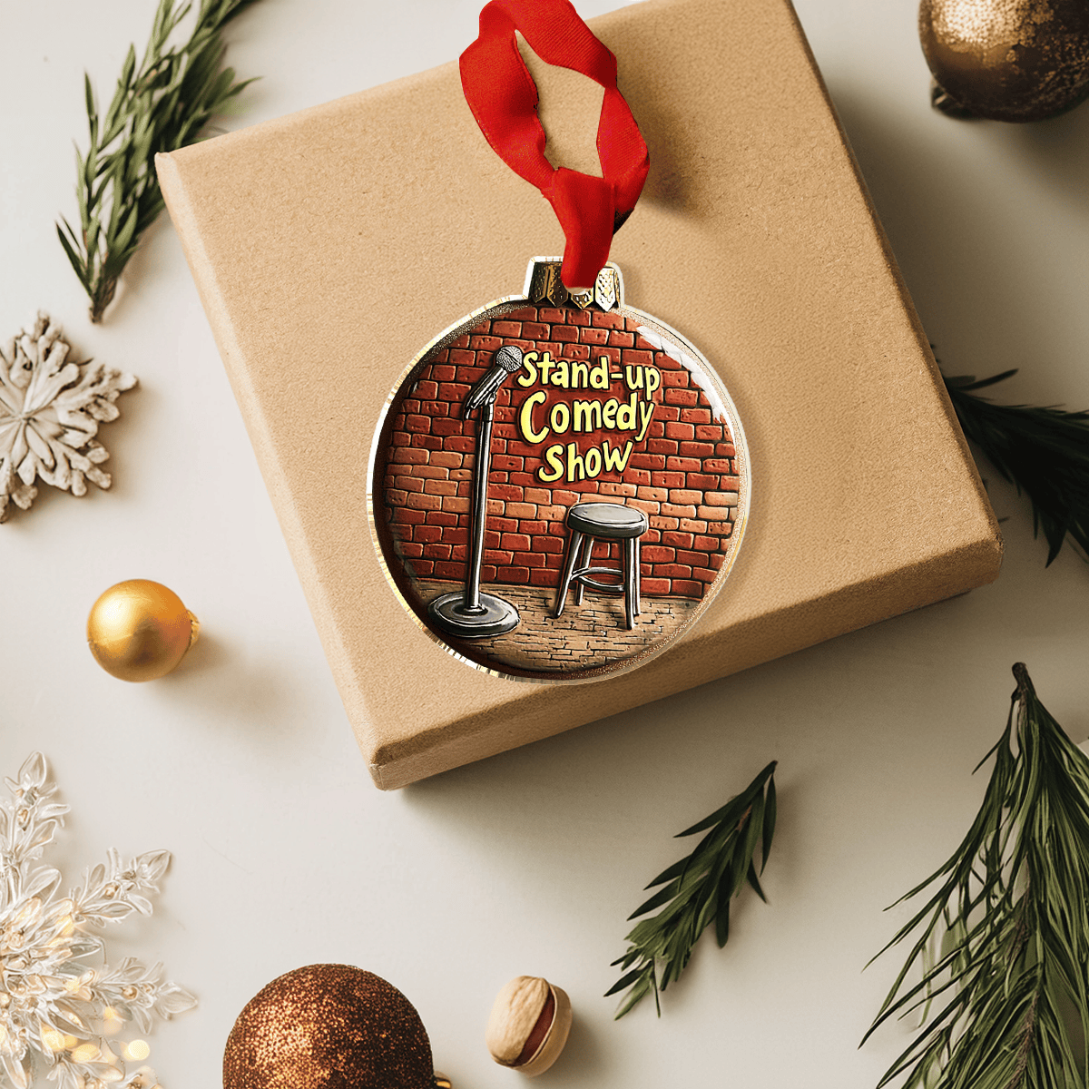 Bestchoo 2D Acrylic Ornament - Pack Discount Stand-up Comedy Show