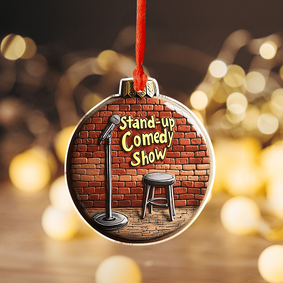 Bestchoo 2D Acrylic Ornament - Pack Discount Stand-up Comedy Show