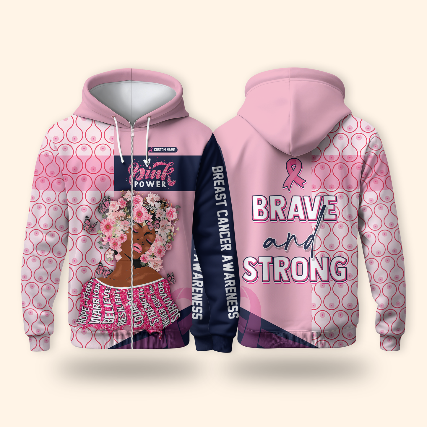Inspirational Words Breast Cancer Survivor - Breast Cancer Awareness shirt