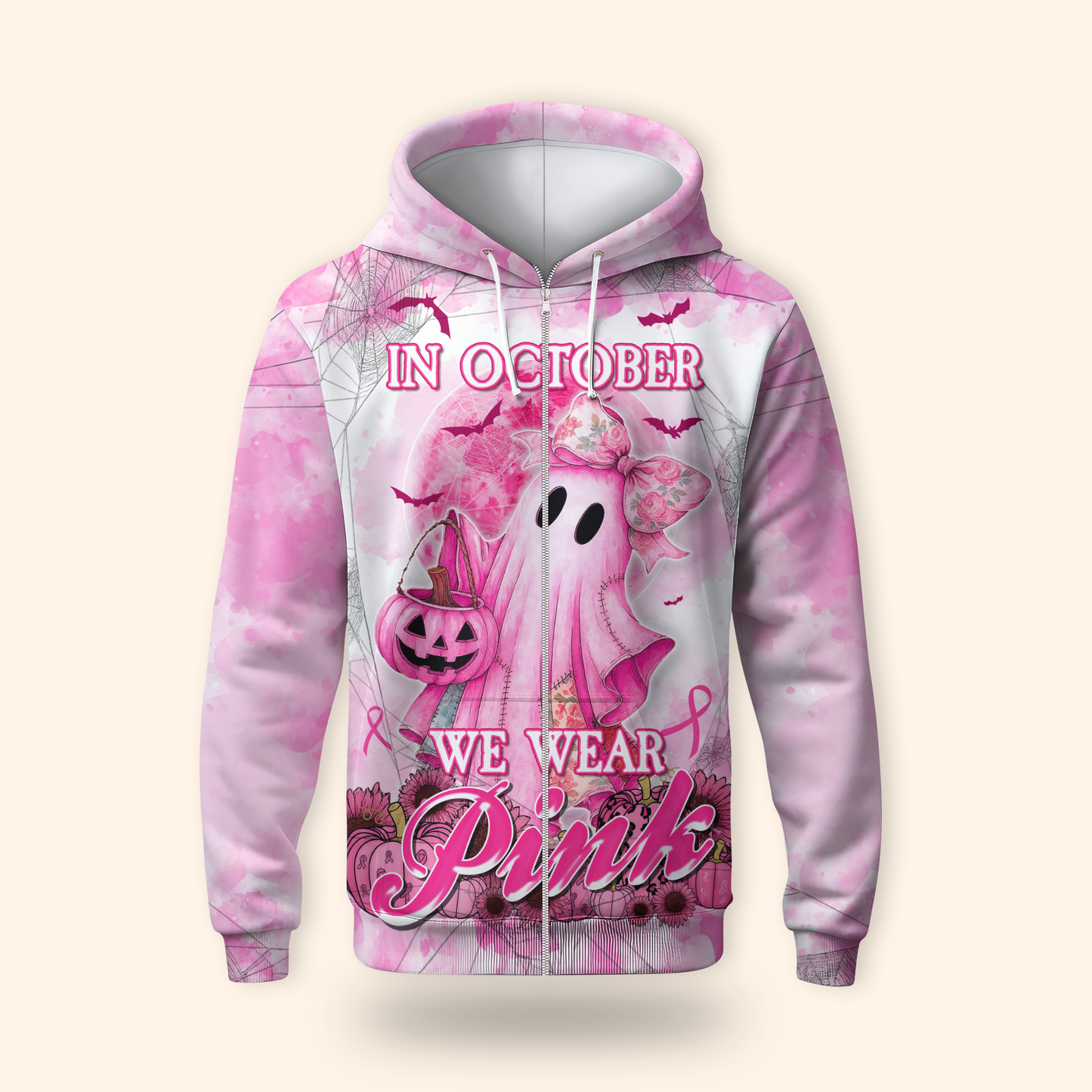 In October We Wear Pink - Breast Cancer Awareness Shirt