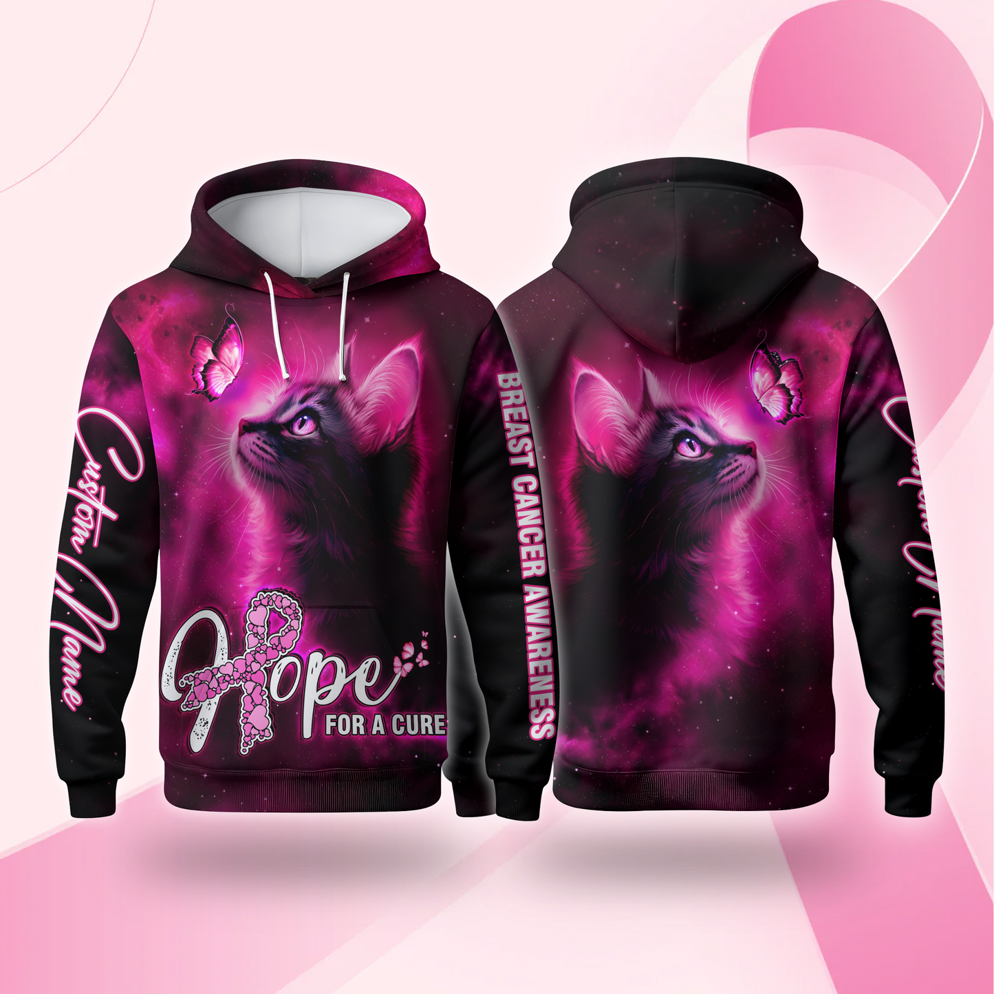 Hope For Cure - Breast Cancer Awareness Shirt
