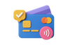 Icon thanh toán linh hoạt 3D