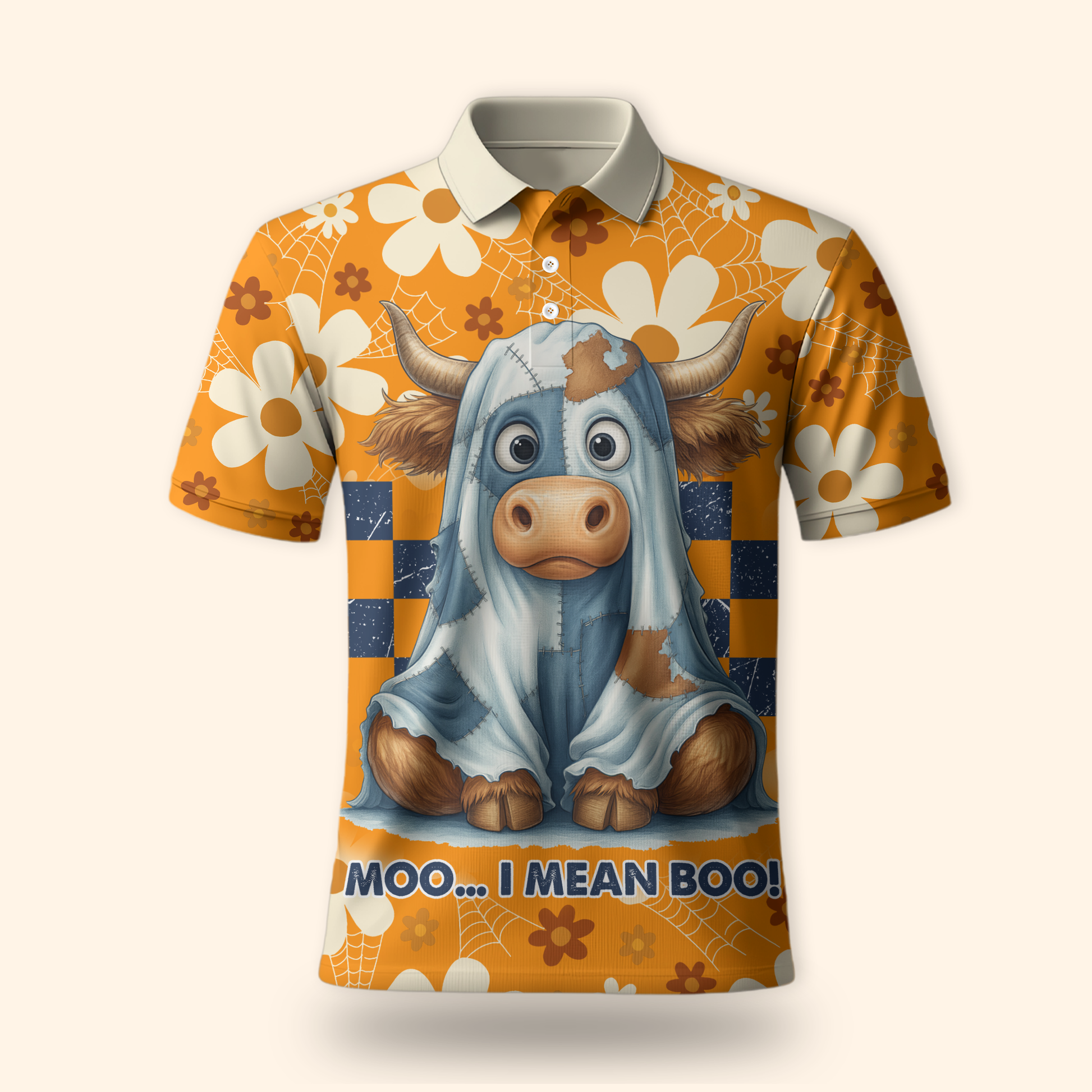 Personalized Cow Halloween Hoodie – Moo I Mean Boo Funny Zip Up Sweatshirt, Custom Choo