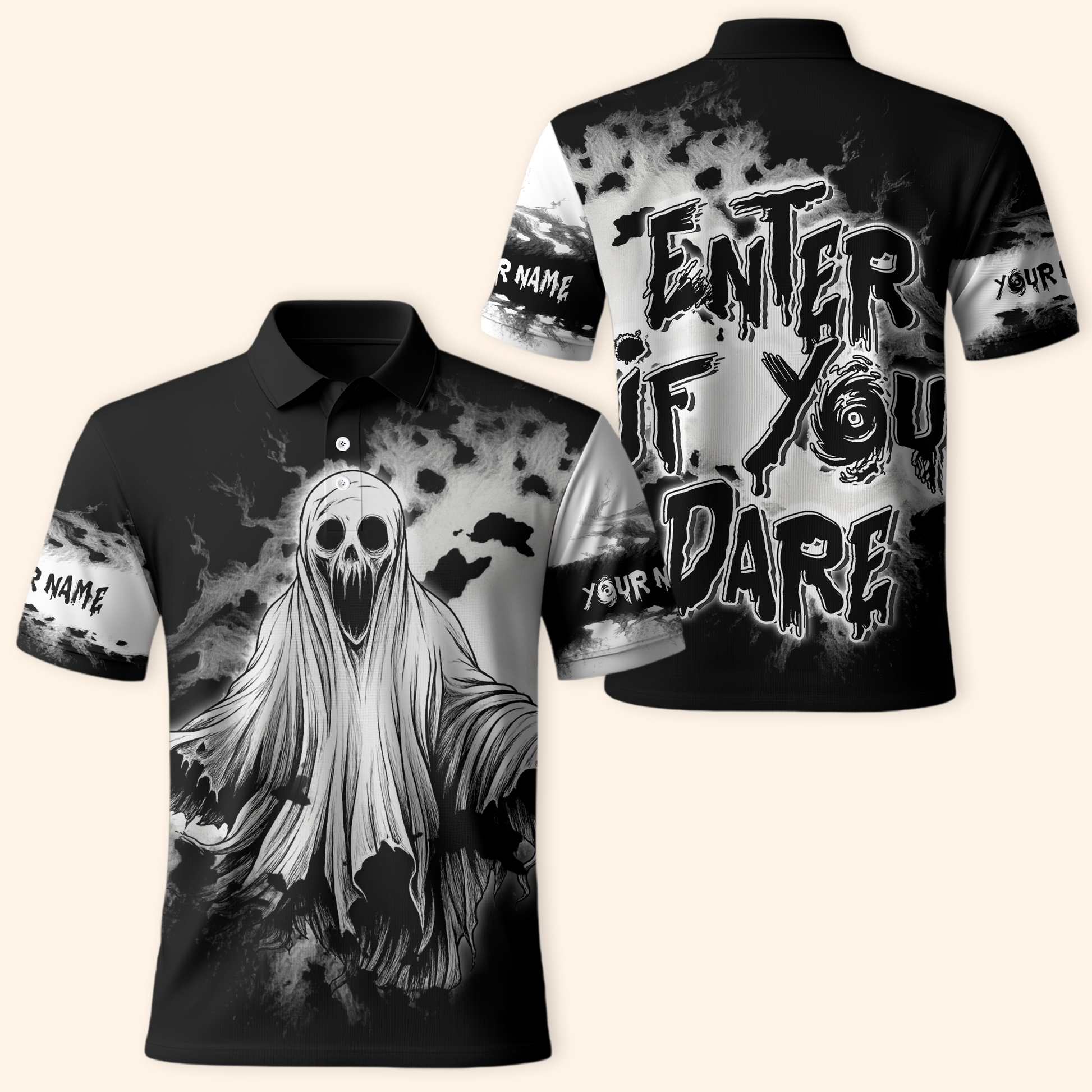 Haunted Spirit Custom Name shirt, Custom Choo