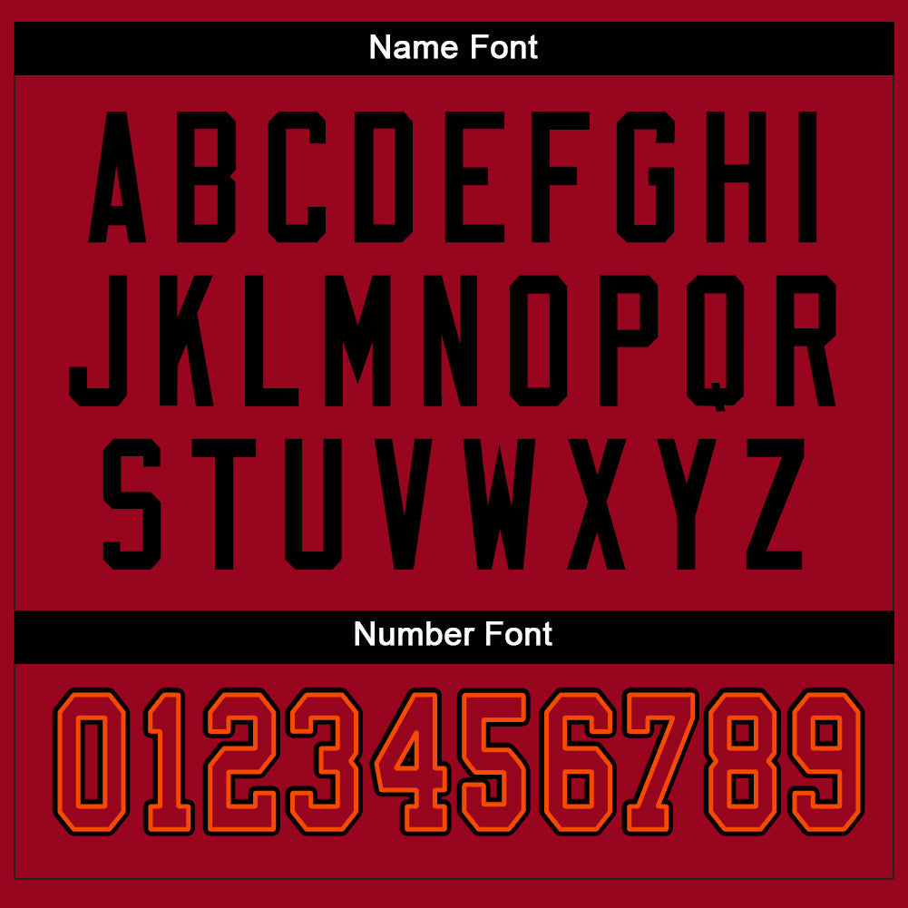 Custom White Red-Black Split Fashion Football Jersey