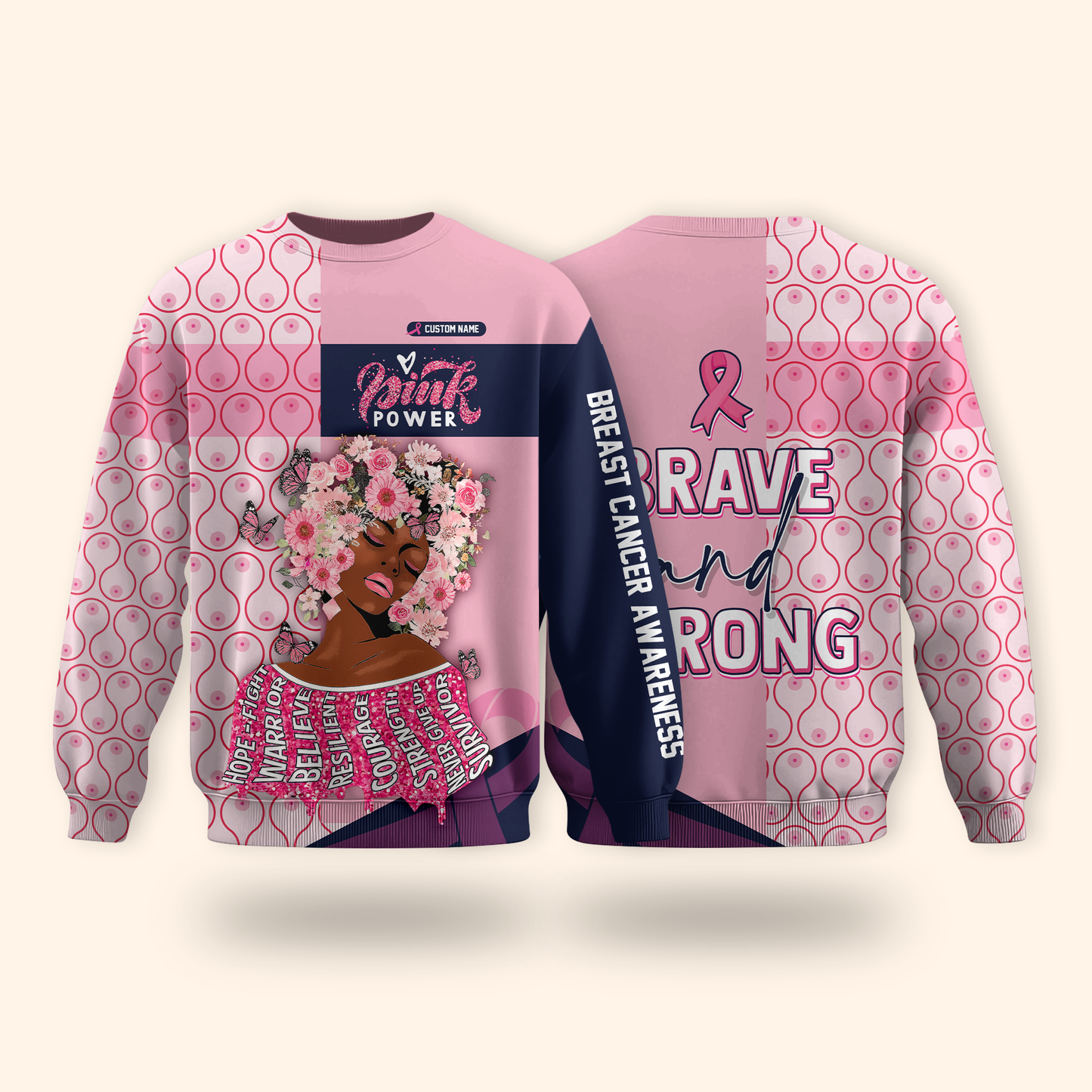 Inspirational Words Breast Cancer Survivor - Breast Cancer Awareness shirt