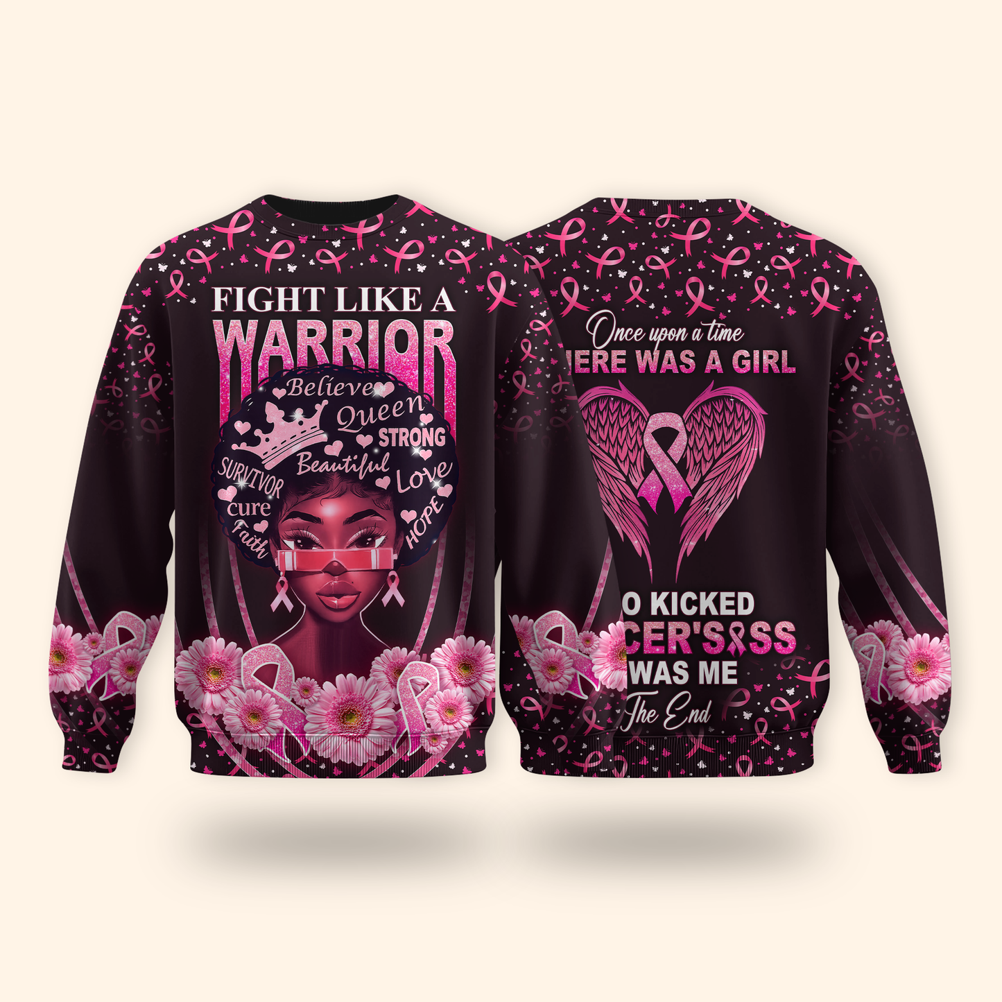 Fight Like A Warrior - Breast Cancer Awareness Shirt