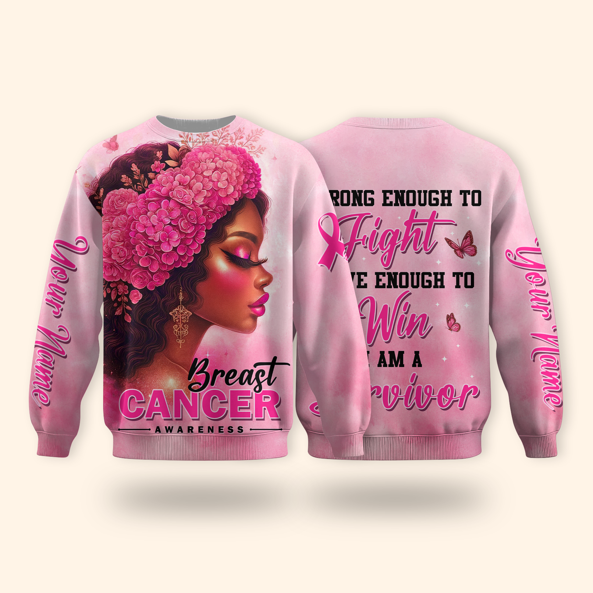Personalized I Am A Suvivor, Custom Choo