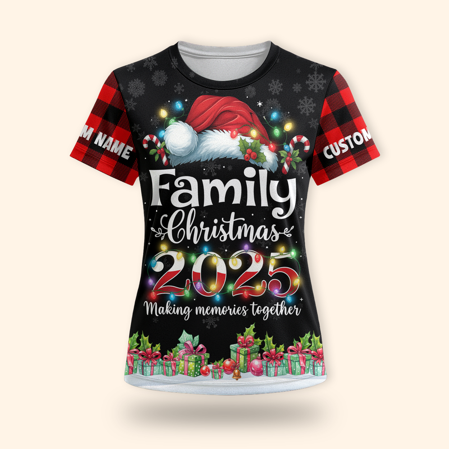 Family Christmas 2025 Hoodie – Making Memories Together, Matching Holiday Zip Up