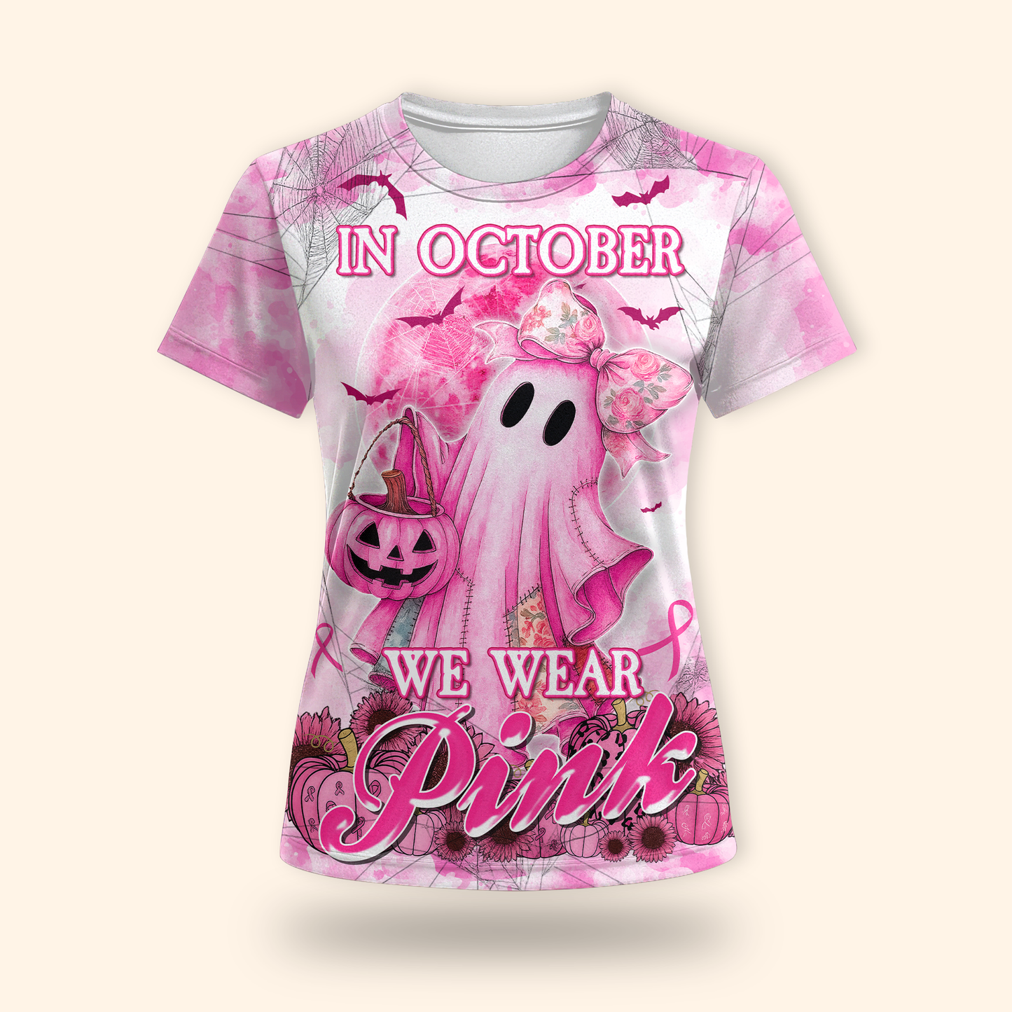 In October We Wear Pink - Breast Cancer Awareness Shirt