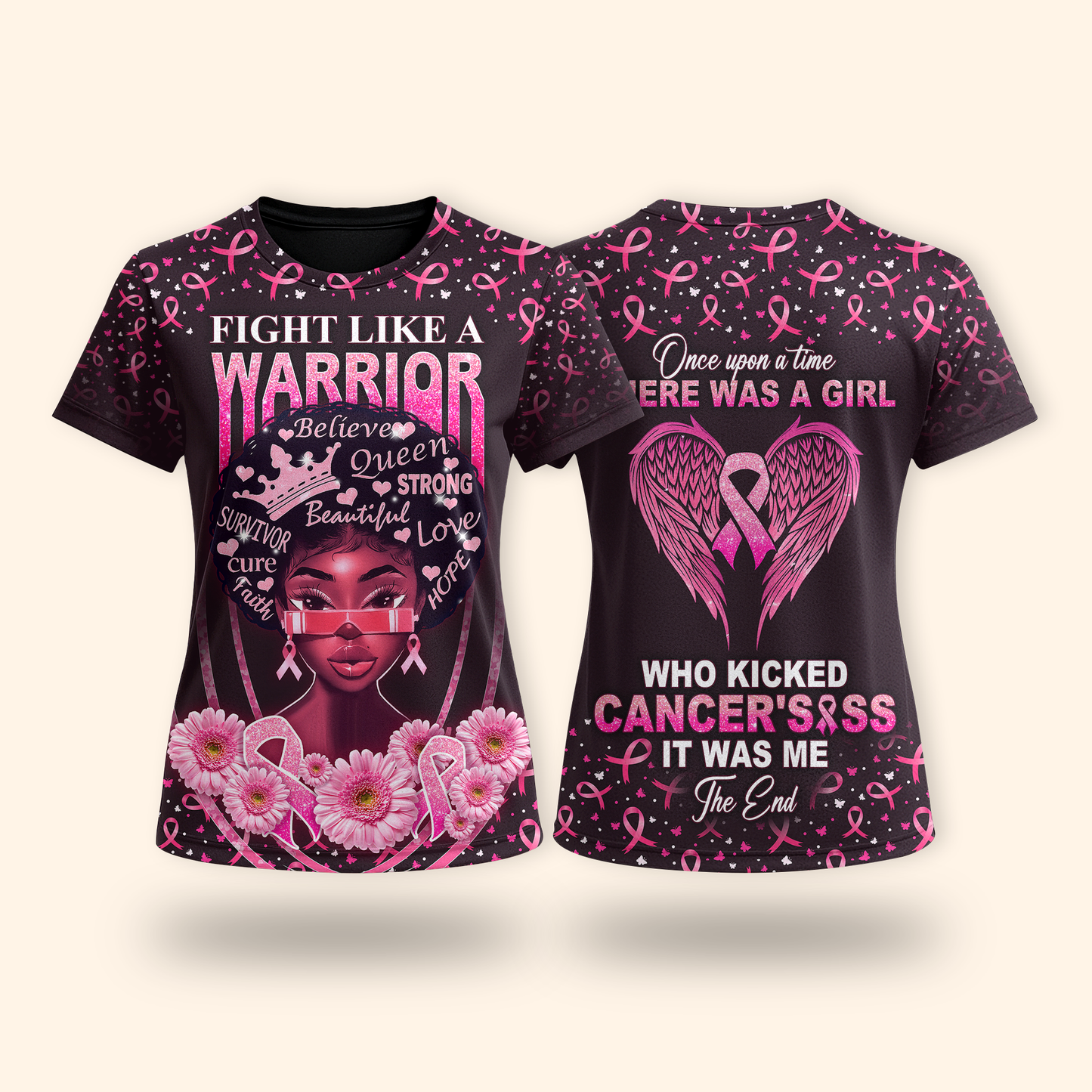 Fight Like A Warrior - Breast Cancer Awareness Shirt