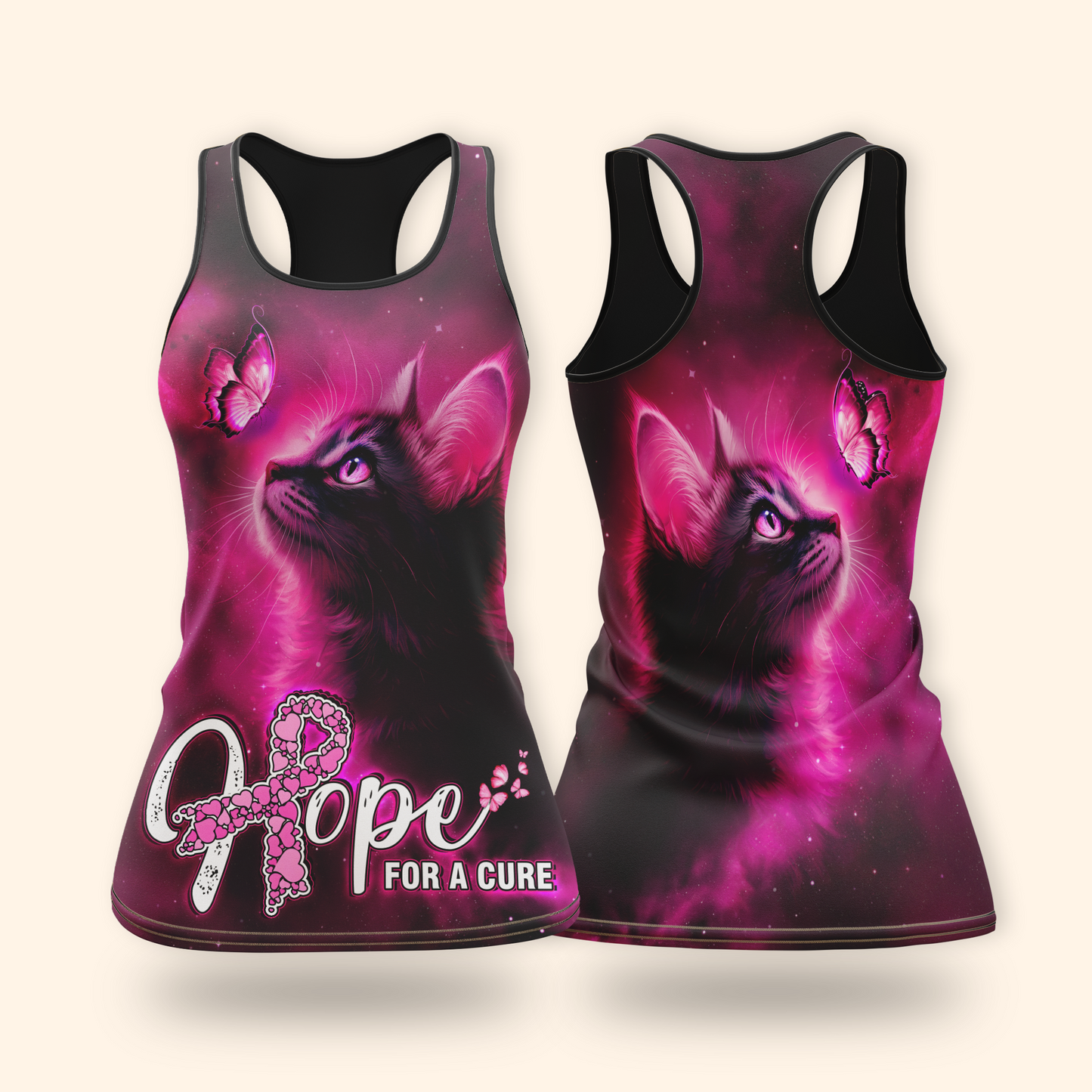 Hope For Cure - Breast Cancer Awareness Shirt